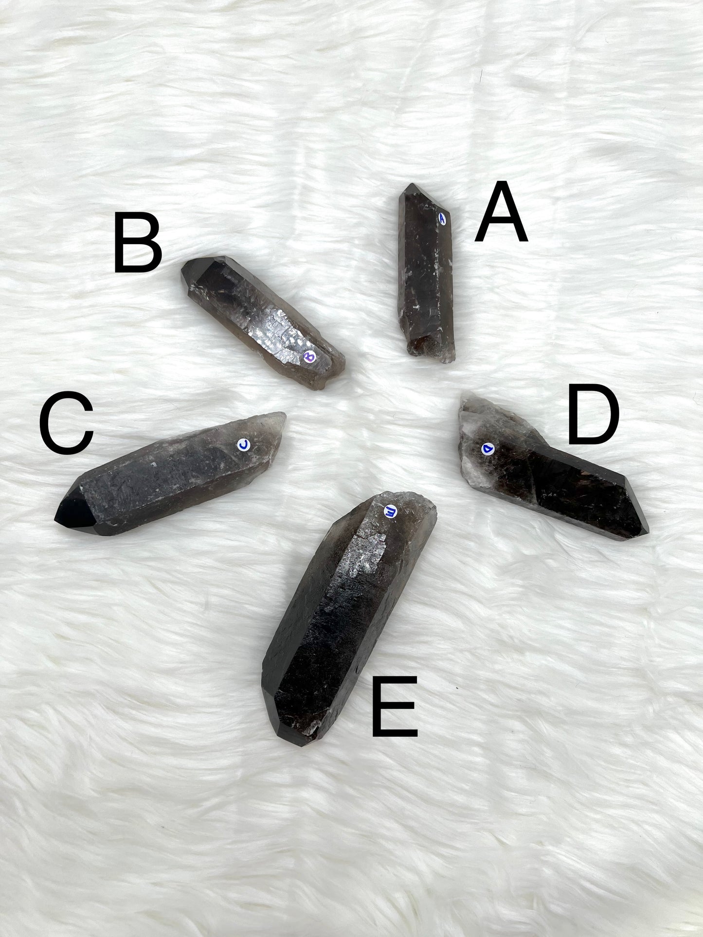 Smoky Quartz Points