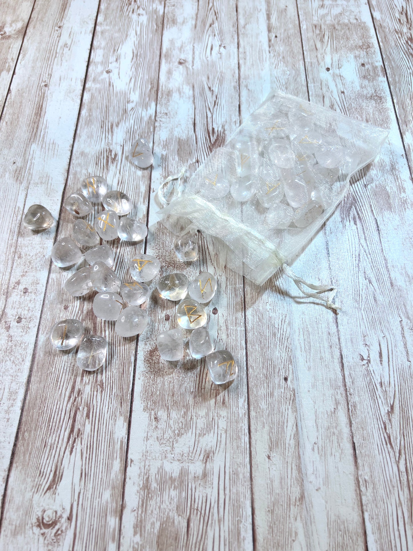 Clear Quartz Runes