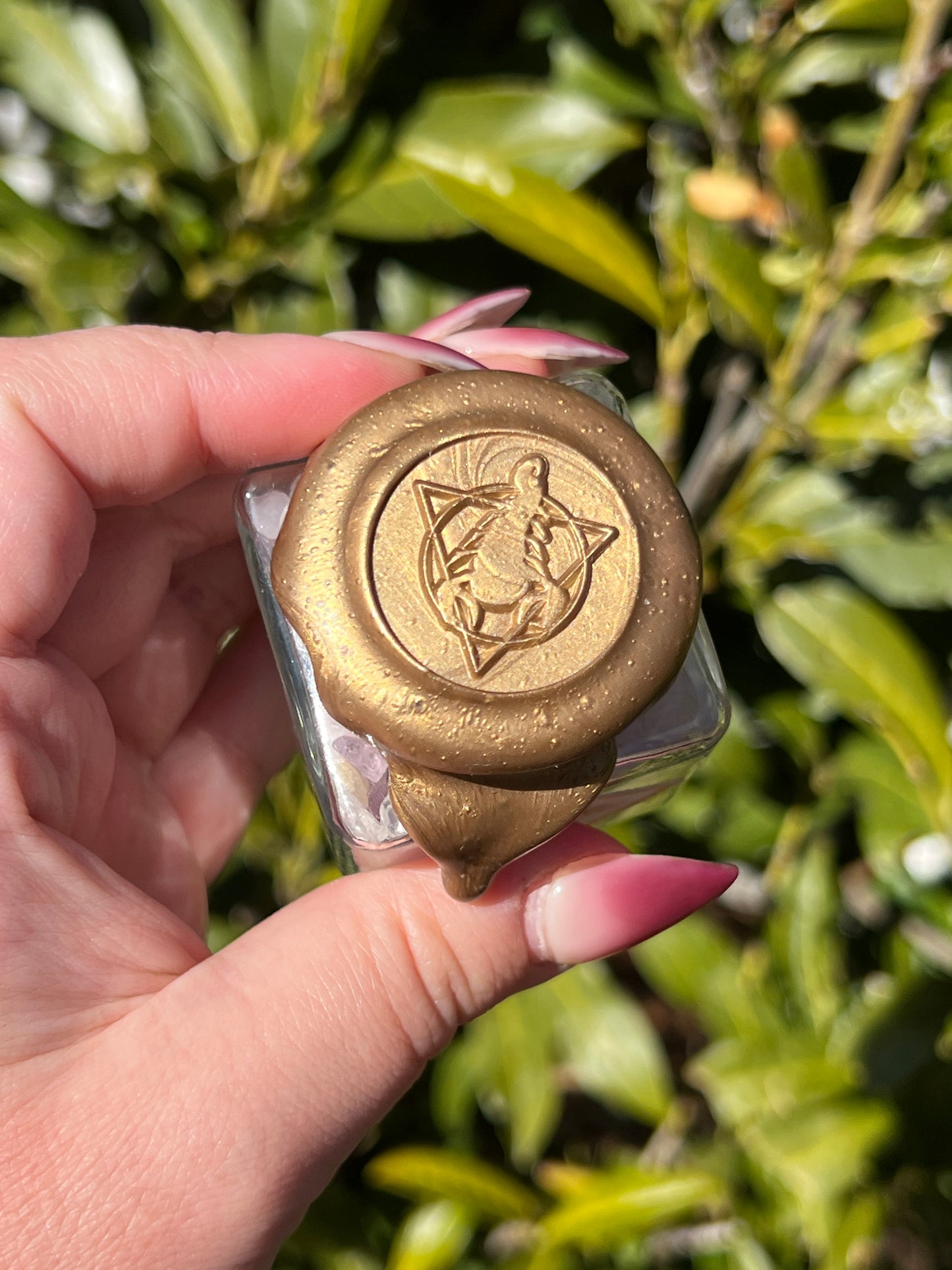 Love Crystal Chip Jar