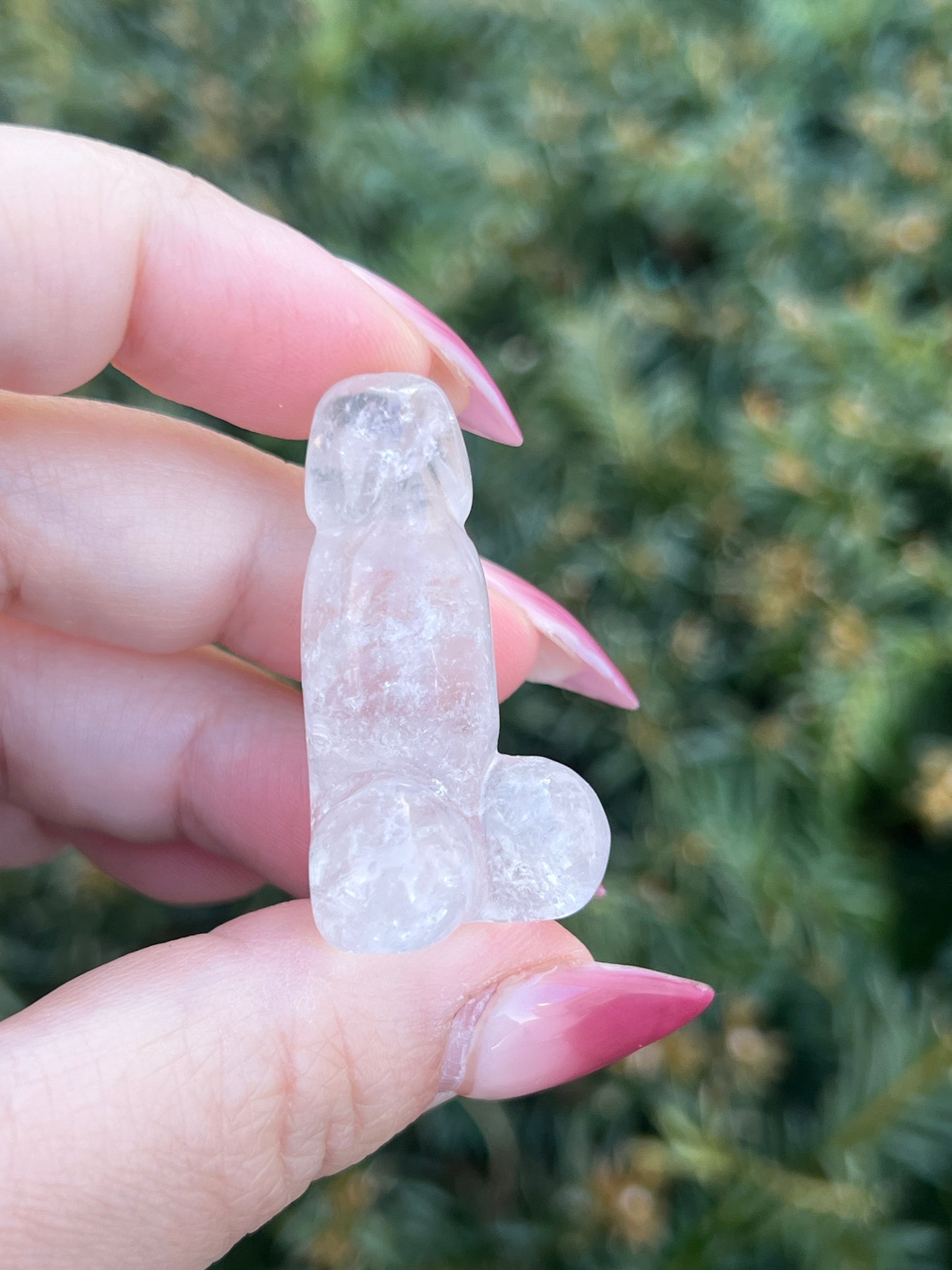 Clear Quartz 1.5" Phallus || Intuitively Selected Crystal