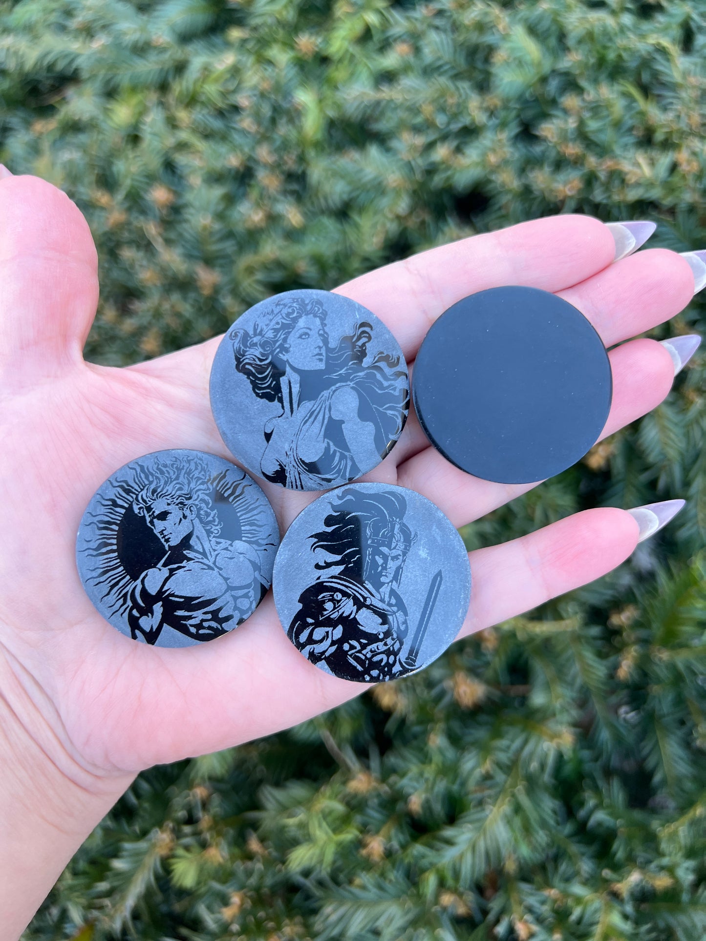 Greek/Roman Deity Mini Scrying Mirrors