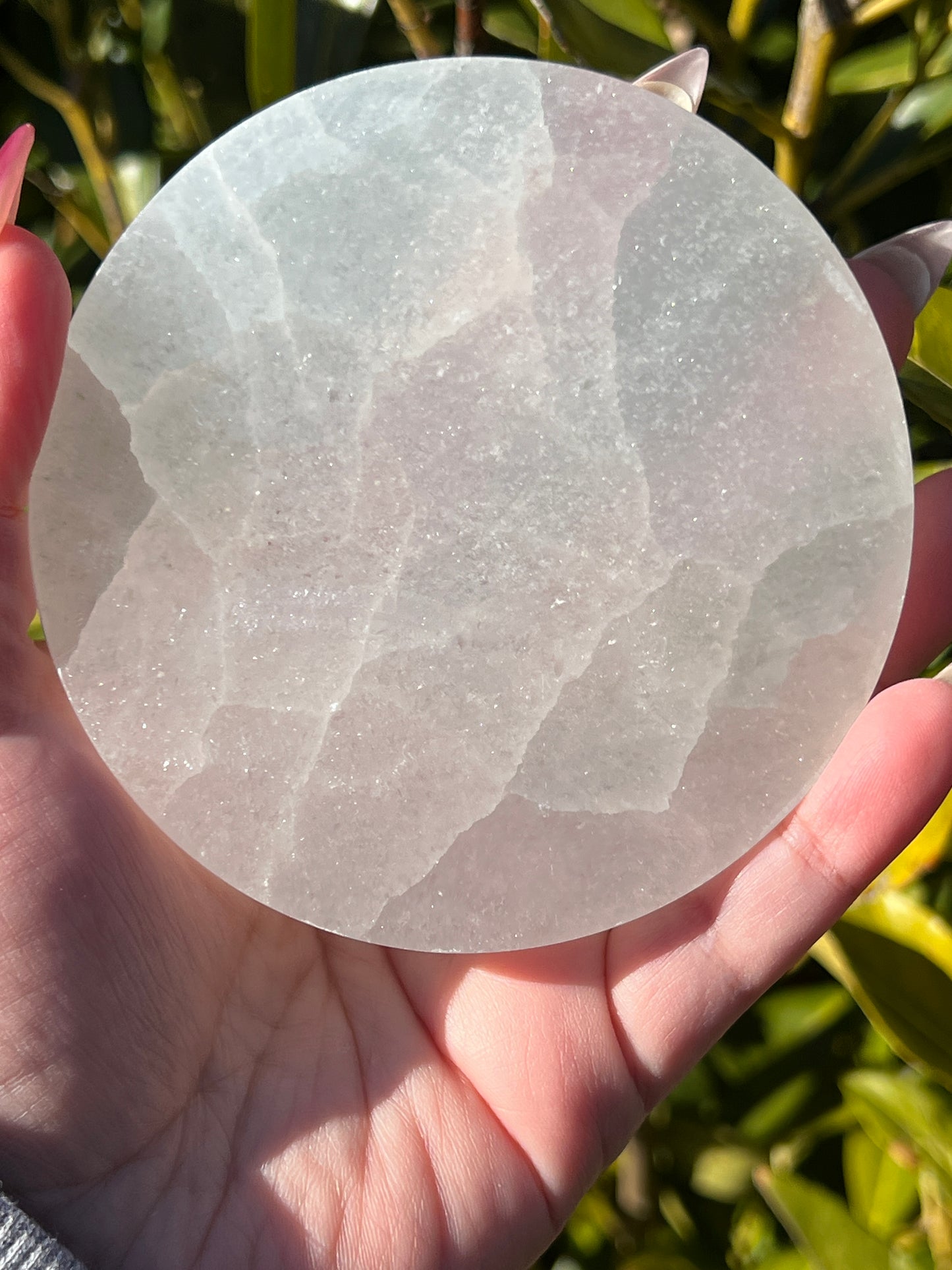 Selenite Charging Plates