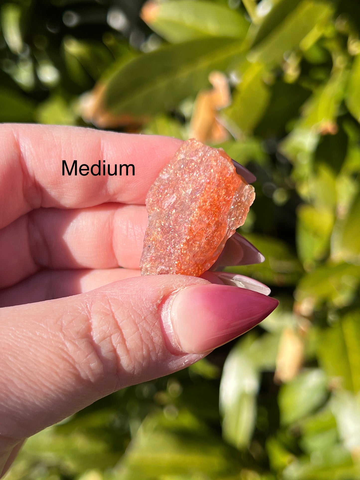 Rainbow Sunstone Raw Tumbles || Intuitively Chosen Crystals