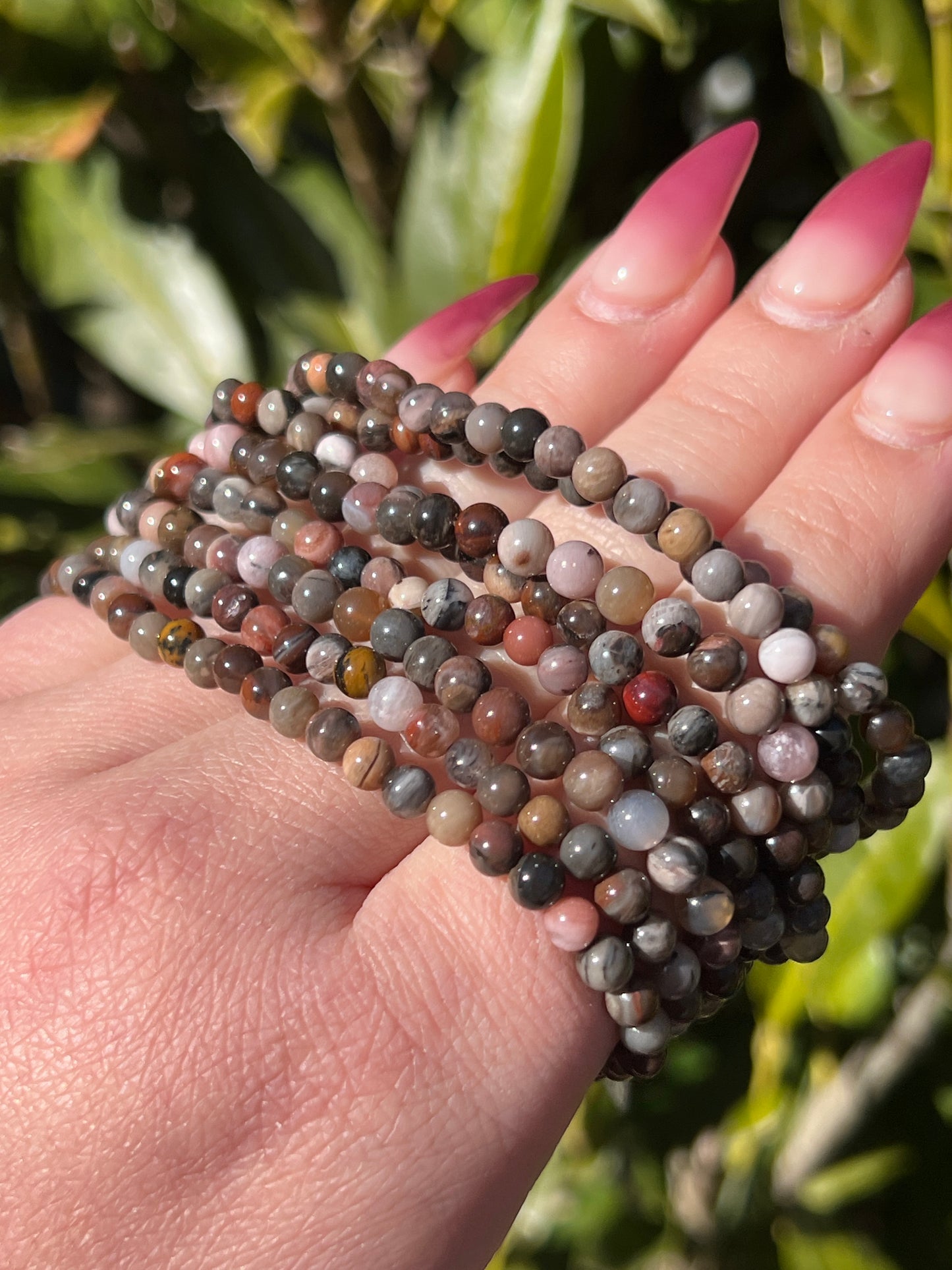 Petrified Wood Bracelet