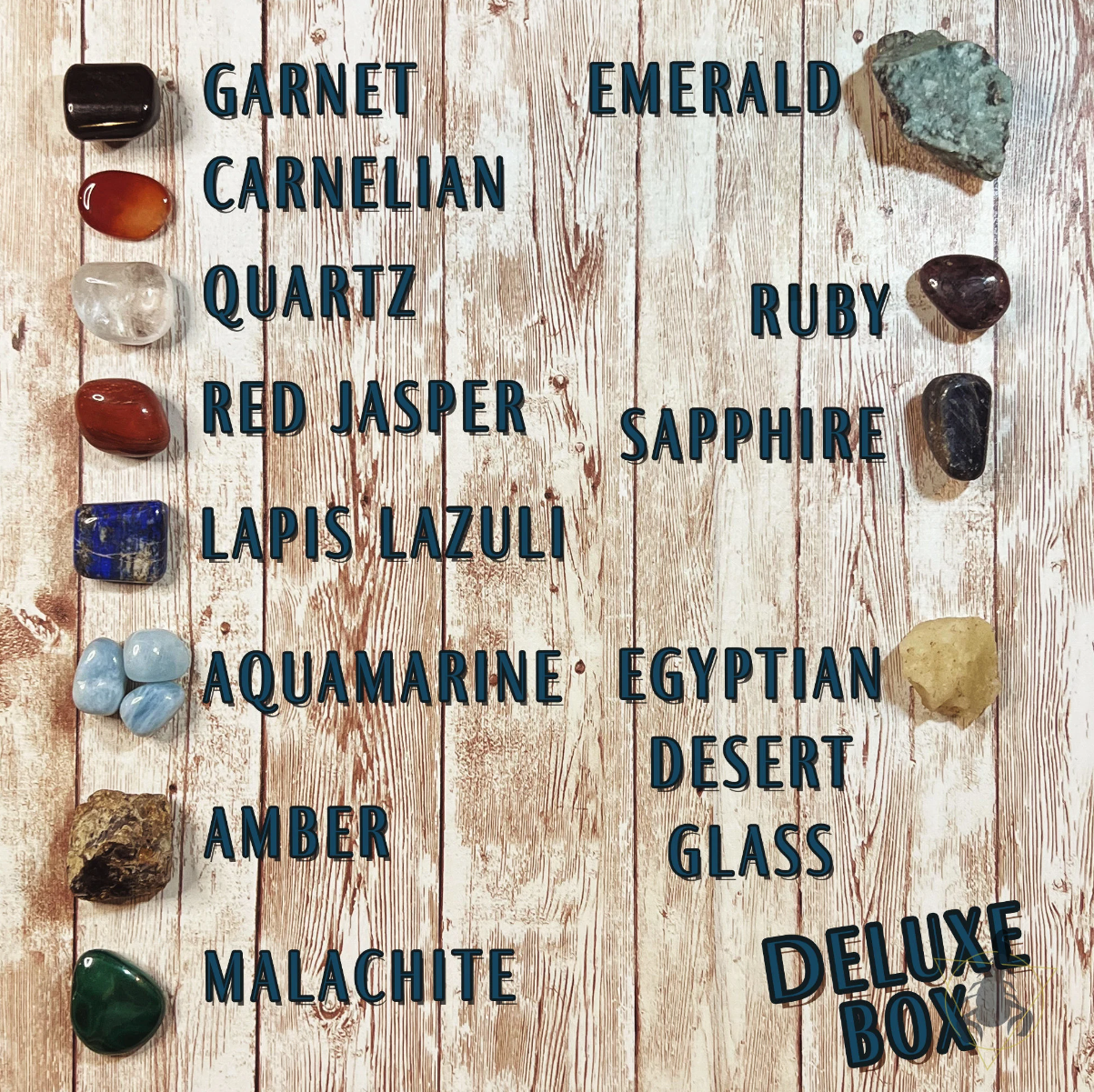 Egyptian Crystal Box