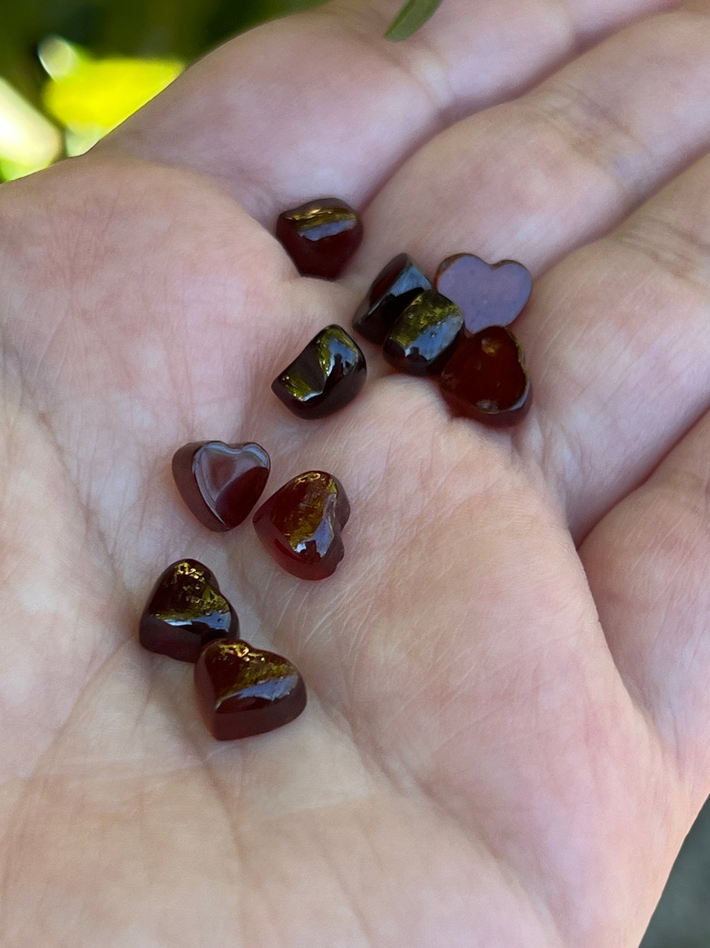 Garnet Mini Hearts || Intuitively Chosen Crystal image 6