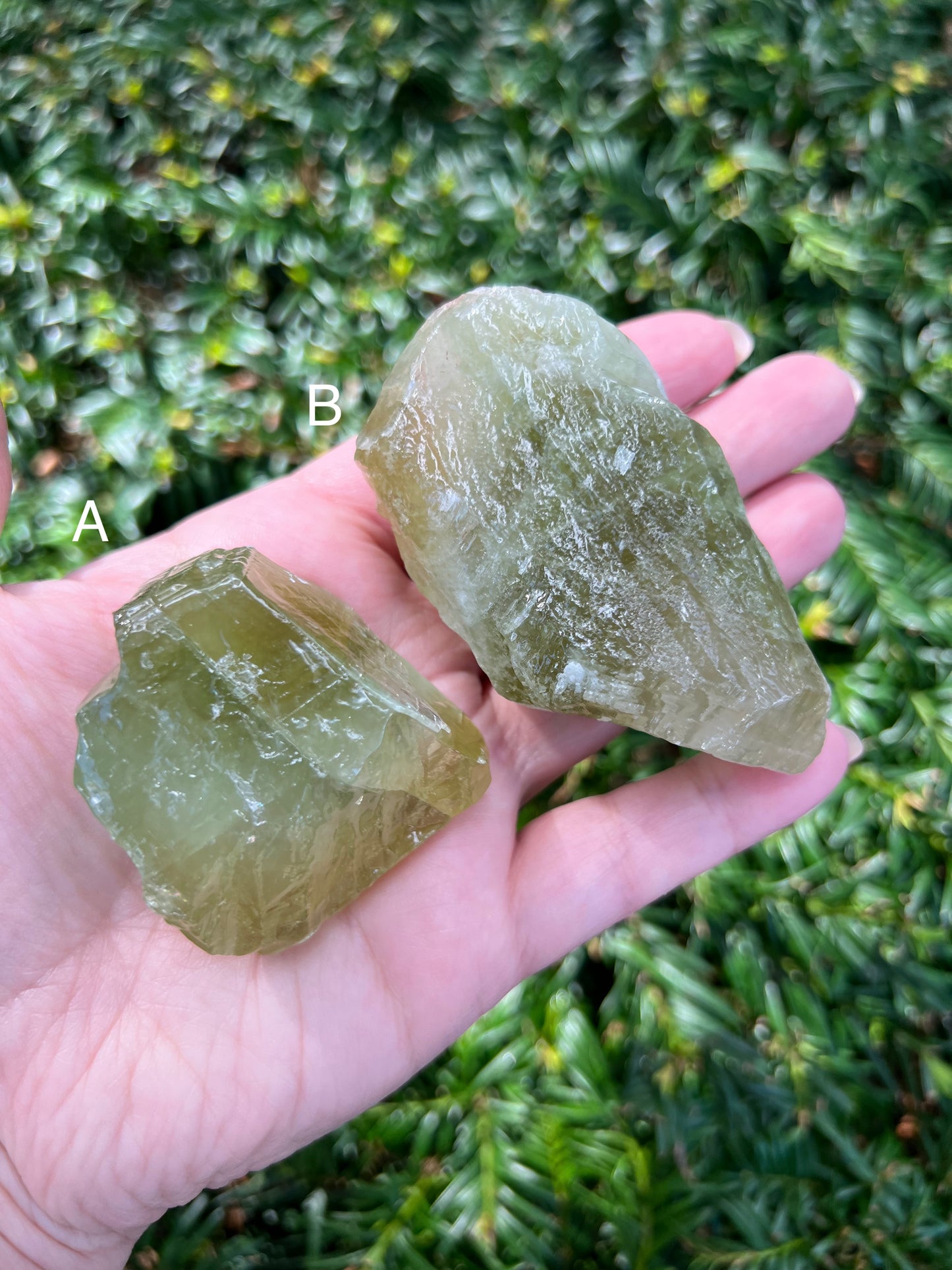 Green Calcite Chunks || Choose Your Own Crystal! image 1