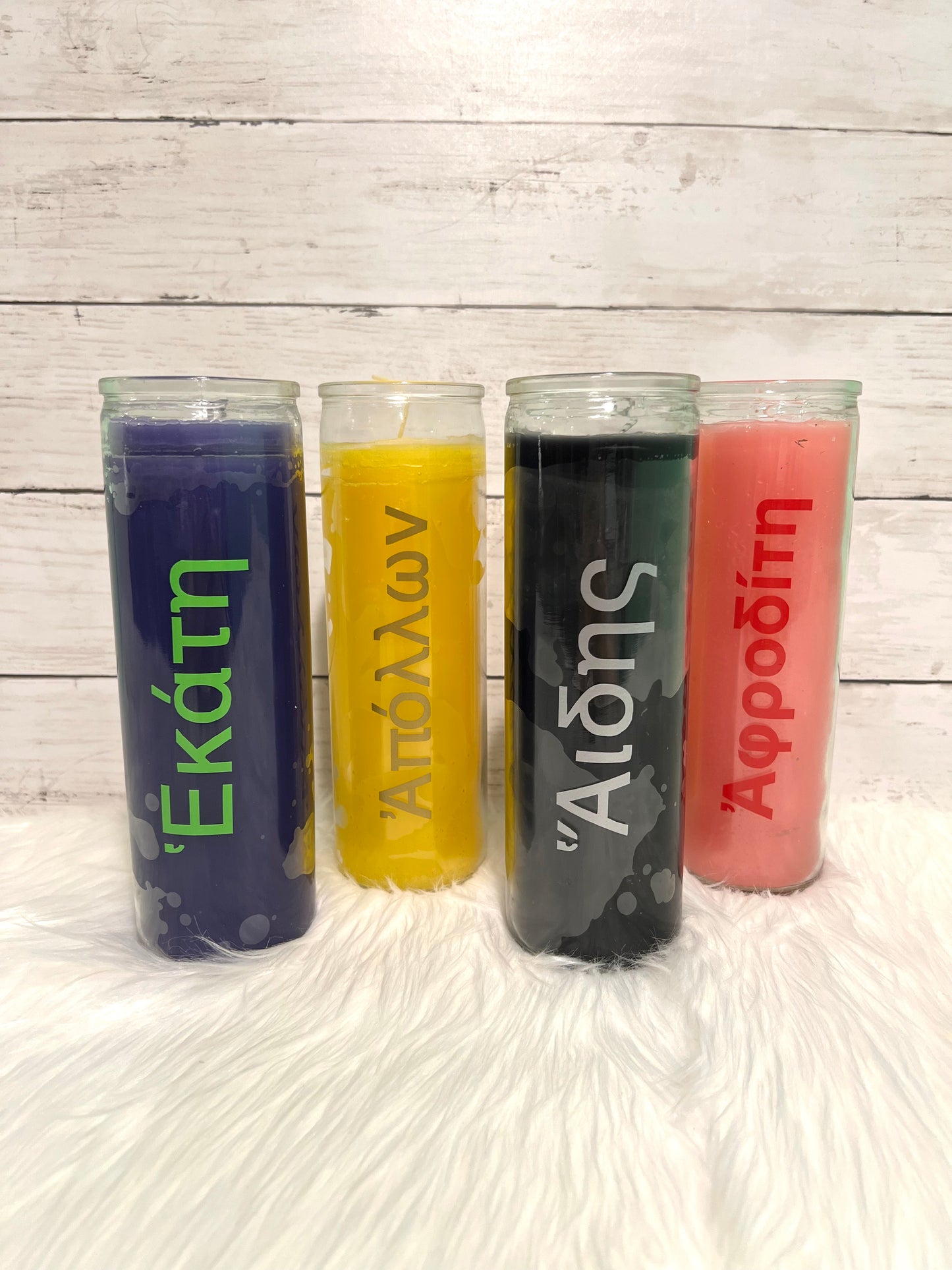 Custom Greek Deity Candle ADD ON