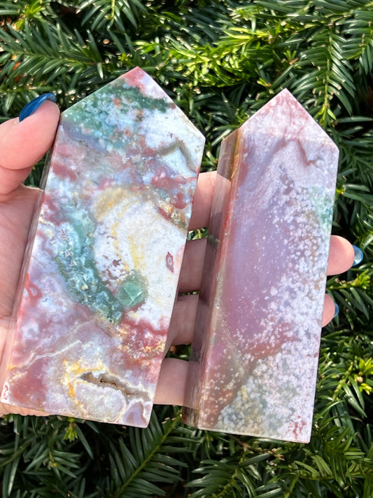 Ocean Jasper Towers || Choose Your Own Crystal!