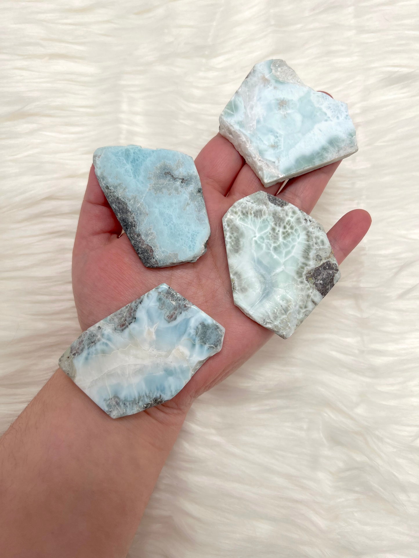 Larimar Slices