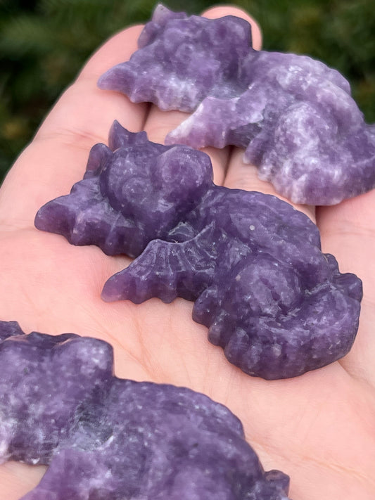 Lepidolite Baby Dragons || Intuitively Chosen