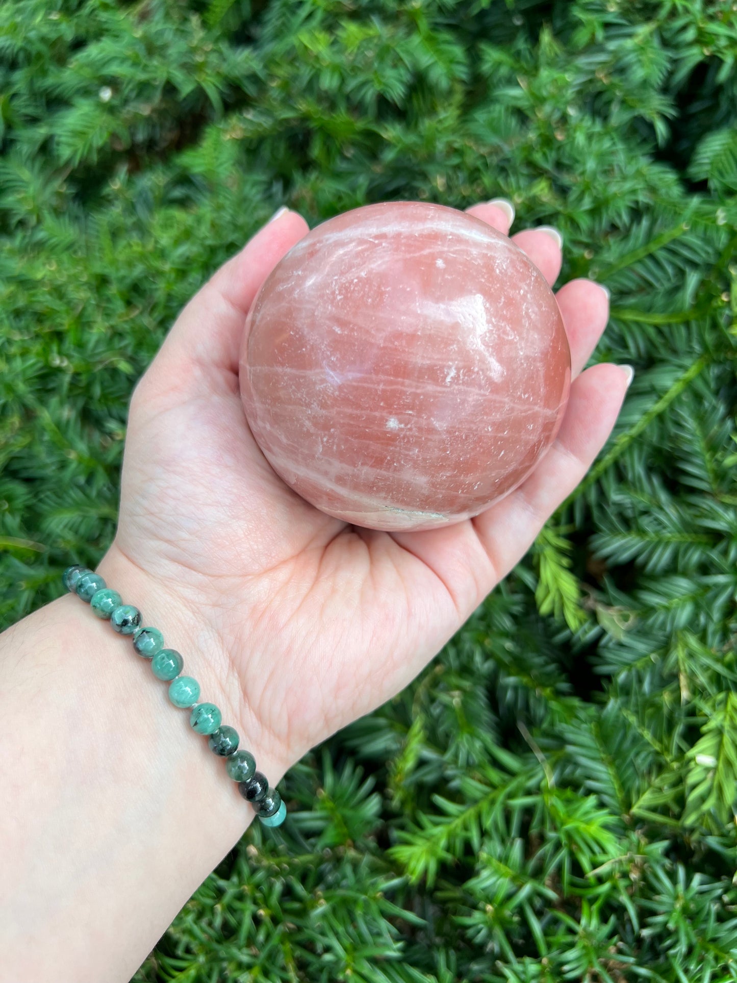 Rose Calcite Spheres || Choose Your Own Crystal!