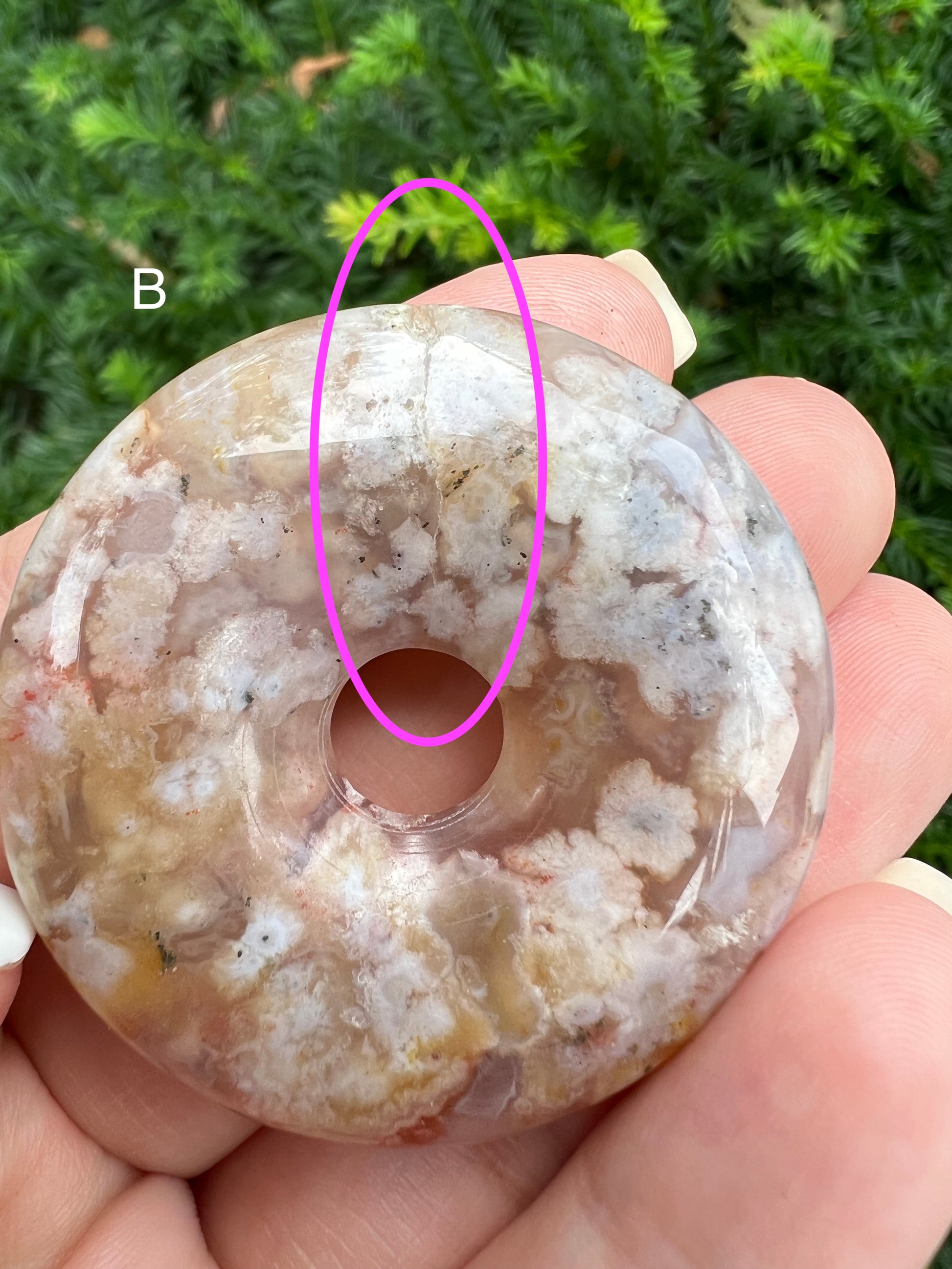 Flower Agate Donuts || Choose Your Own Crystal! image 7