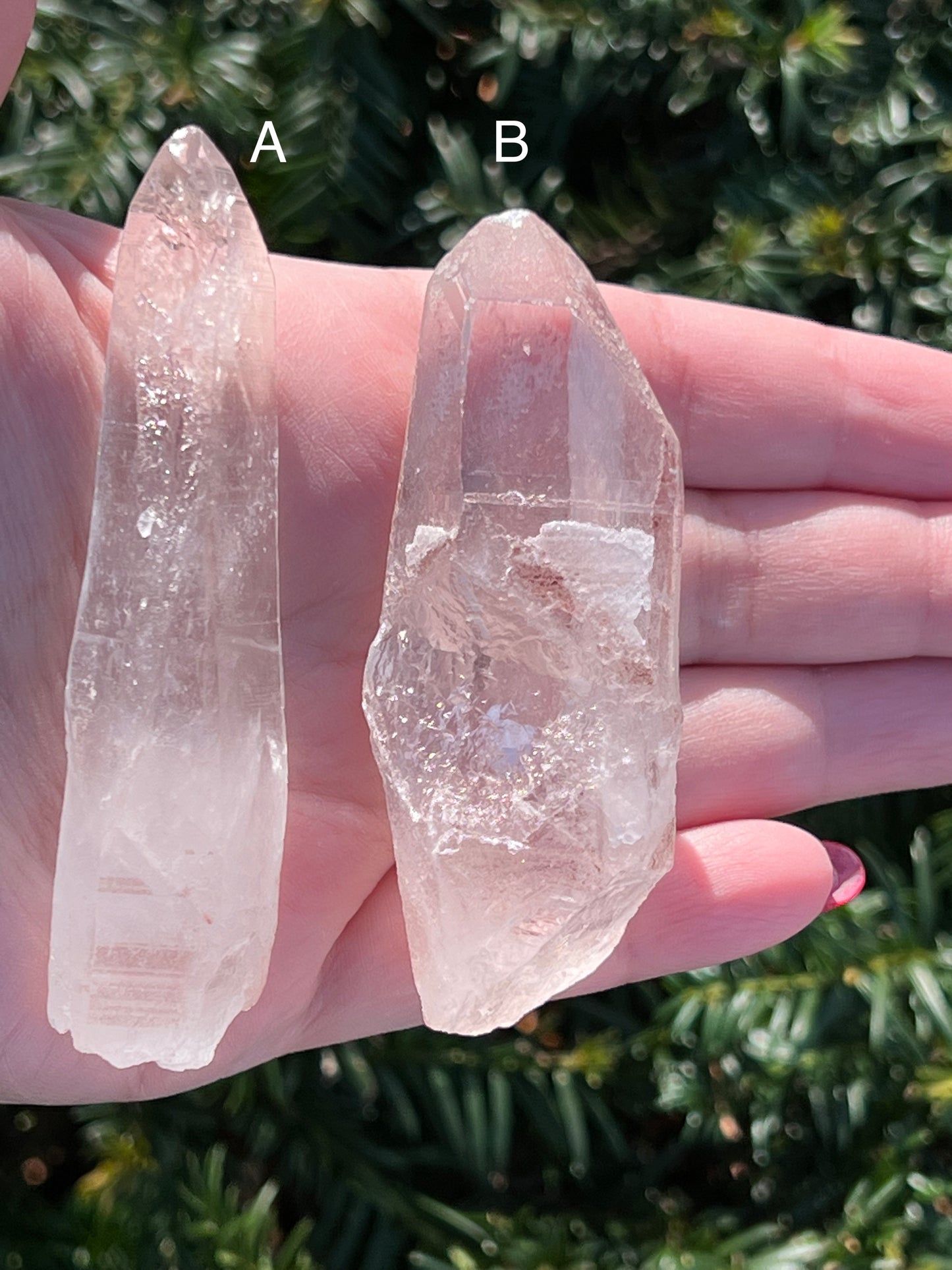 Strawberry Lemurian Quartz || Choose Your Own Crystal!