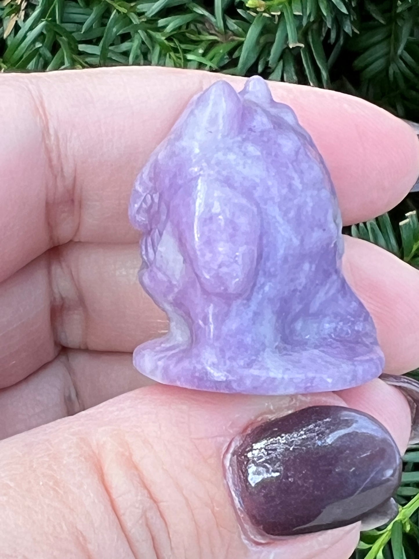 Lepidolite Gengar || Intuitively Selected Pokemon Carving