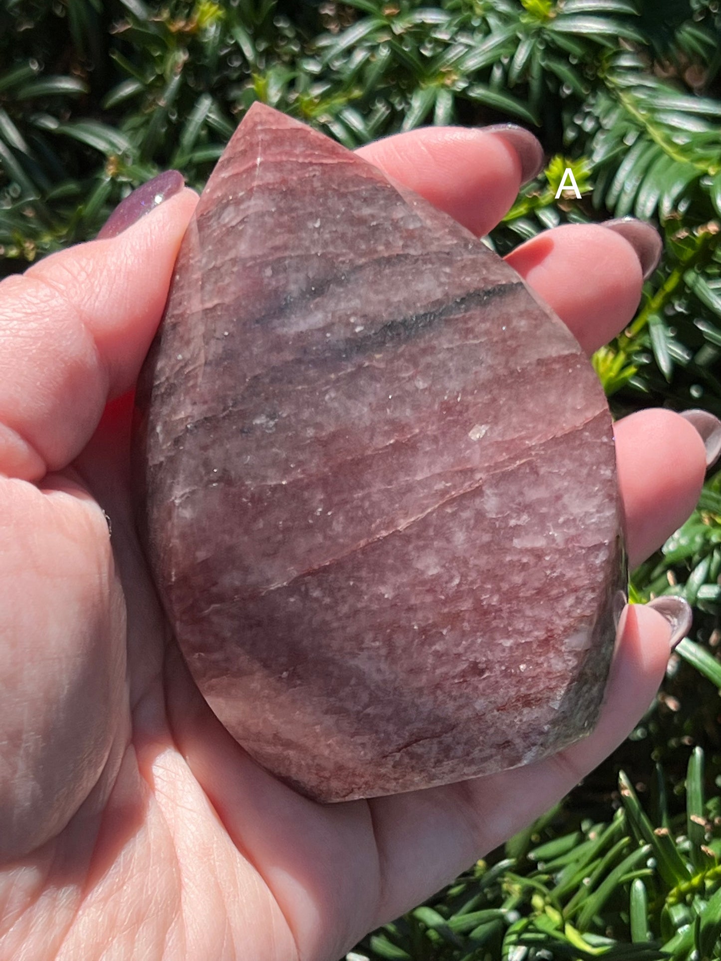 Strawberry Quartz Flames || Choose Your Own Crystal!