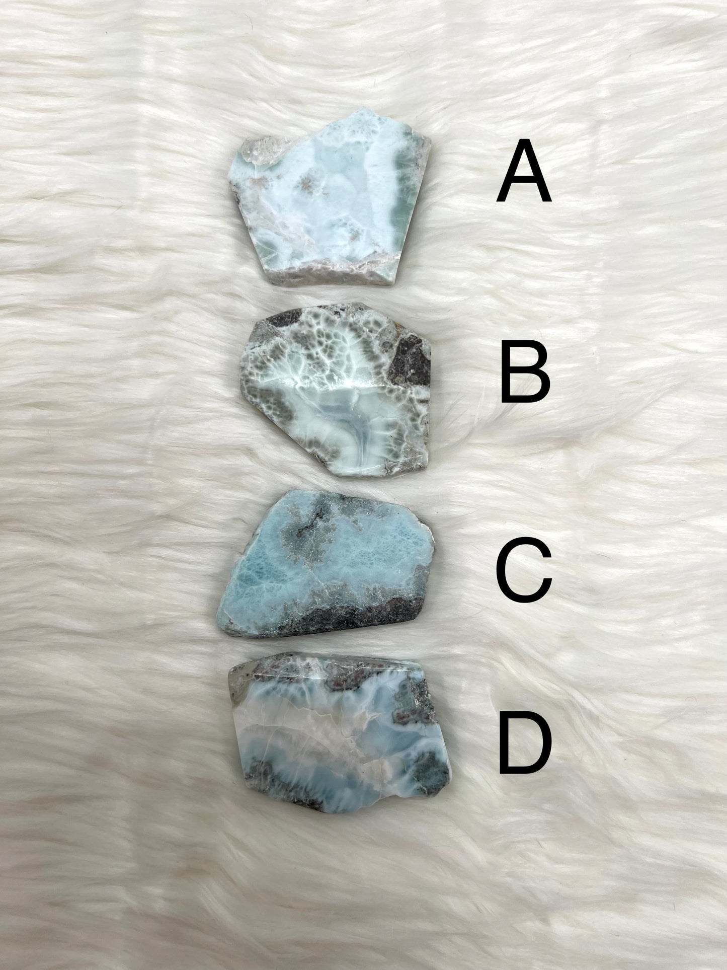 Larimar Slices