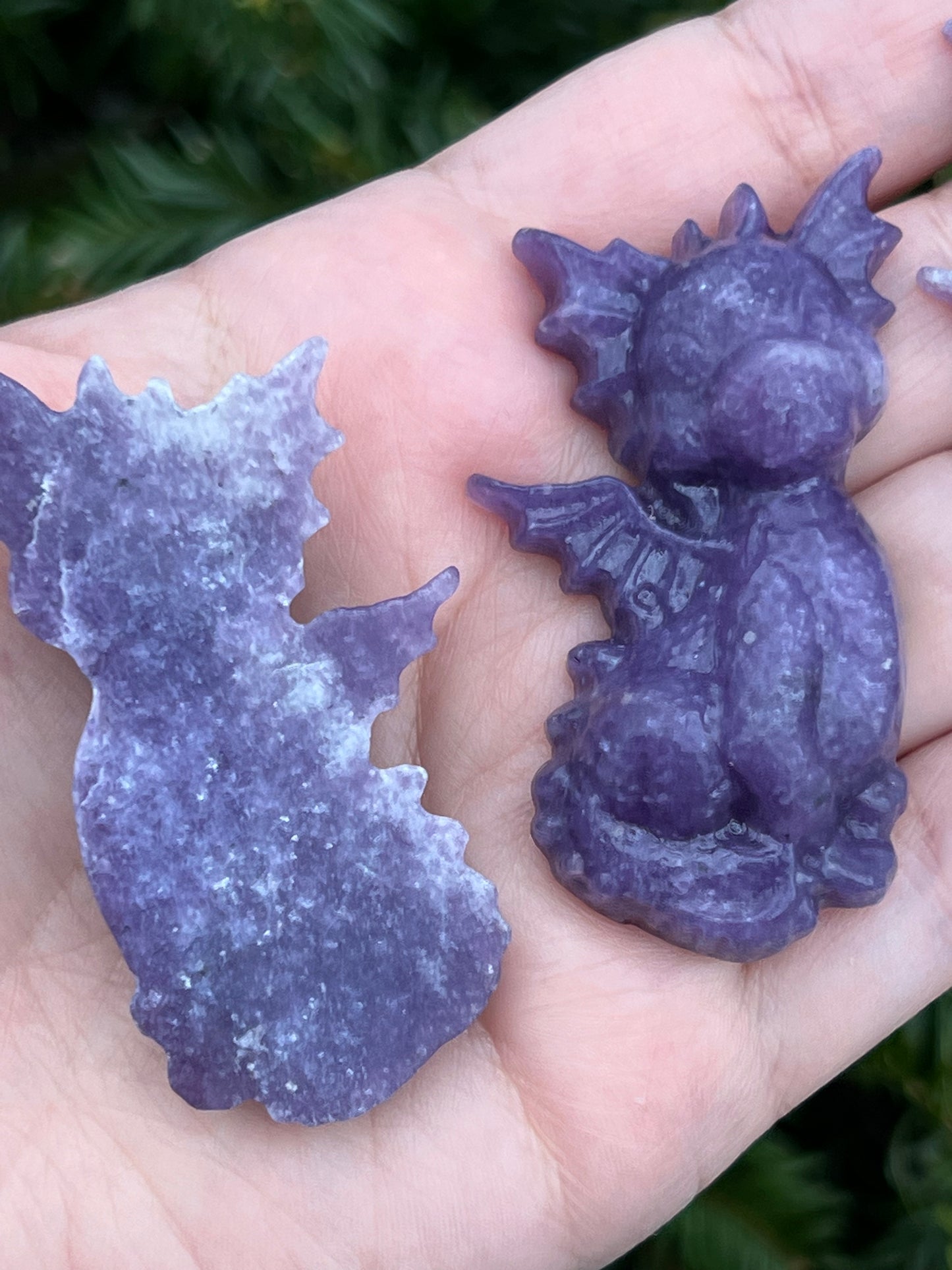 Lepidolite Baby Dragons || Intuitively Chosen