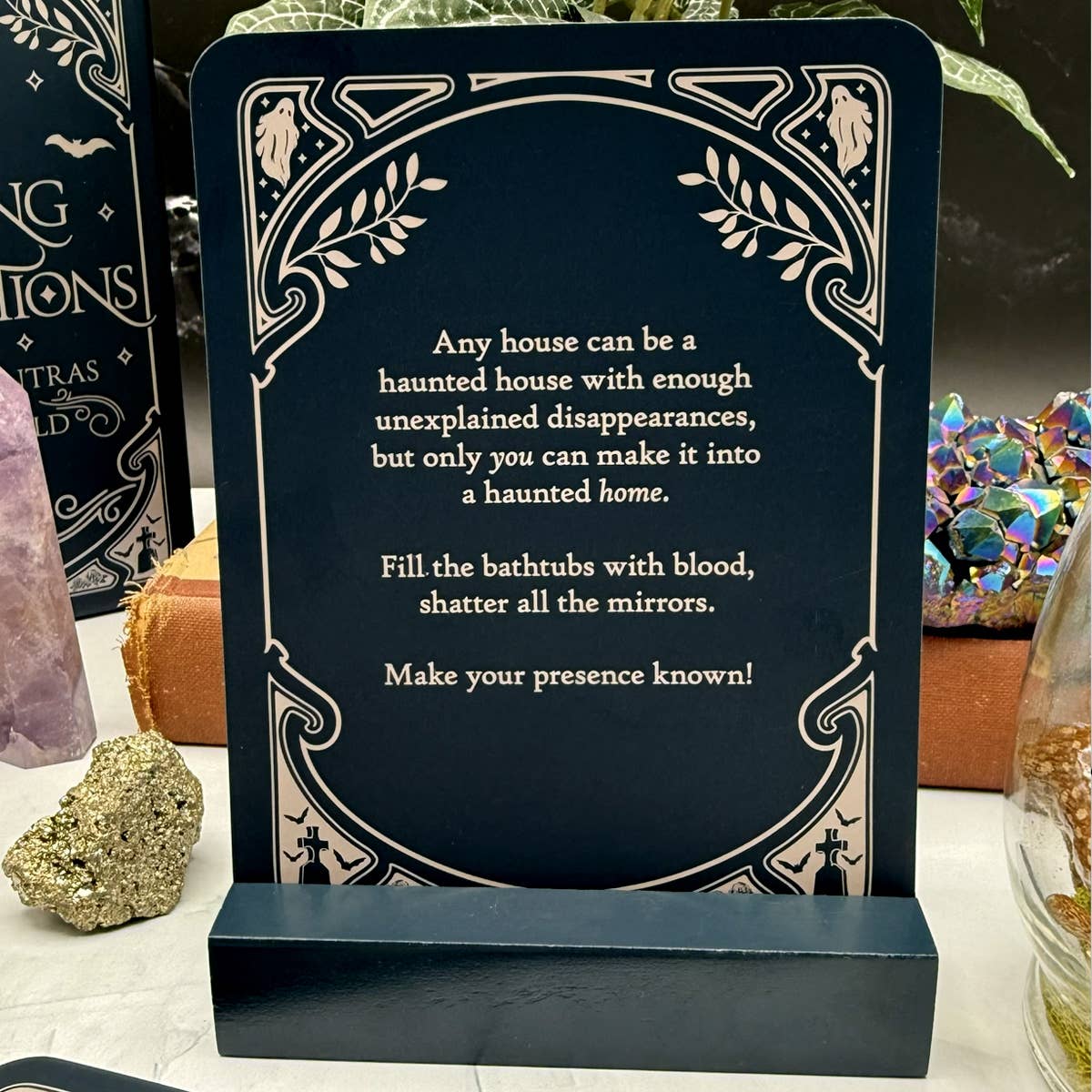 Haunting Affirmations: Spectral Mantras from the Netherworld Affmirmation Cards
