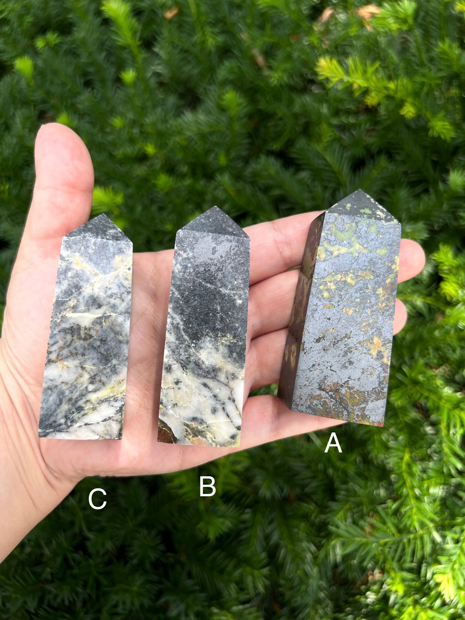 Pyrite Symbiosis Phantom Towers || Pick Your Own Crystal! image 1