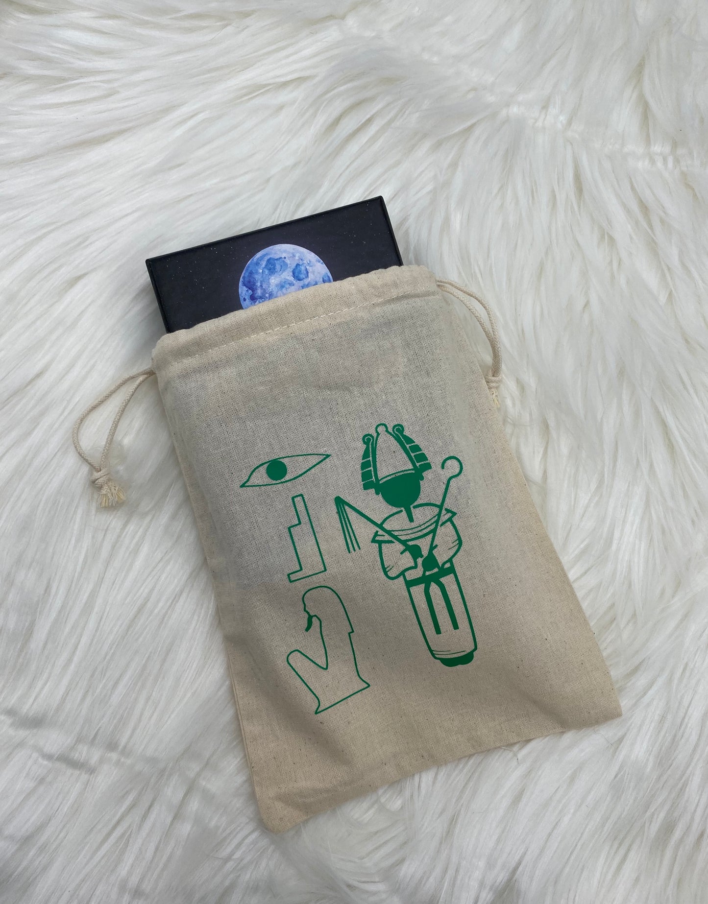 Egyptian Deity Custom Bags || Tarot, Oracle, Osteomancy, Divination, and More!