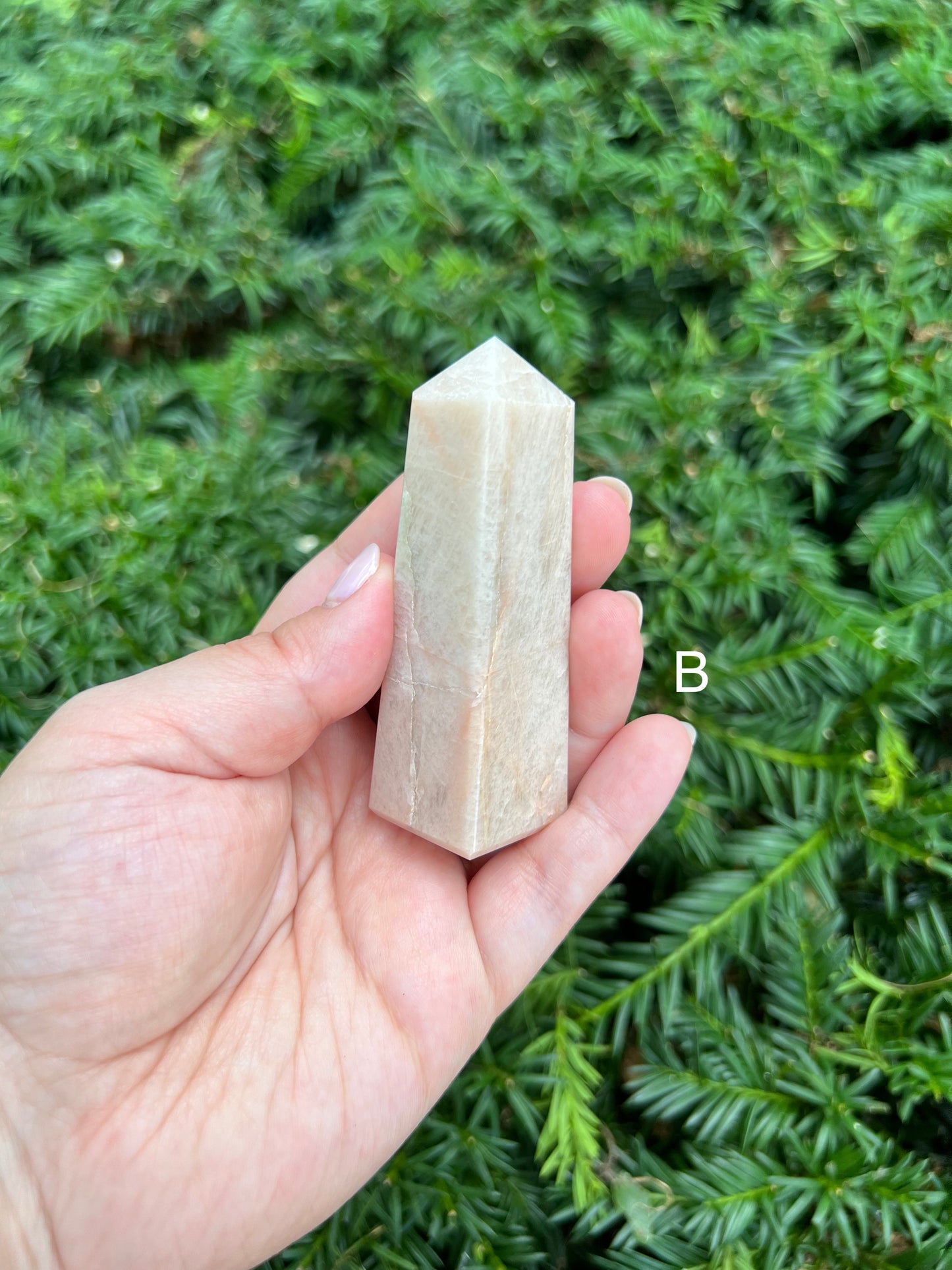 Peach Moonstone Obelisks || Pick Your Own Crystal!