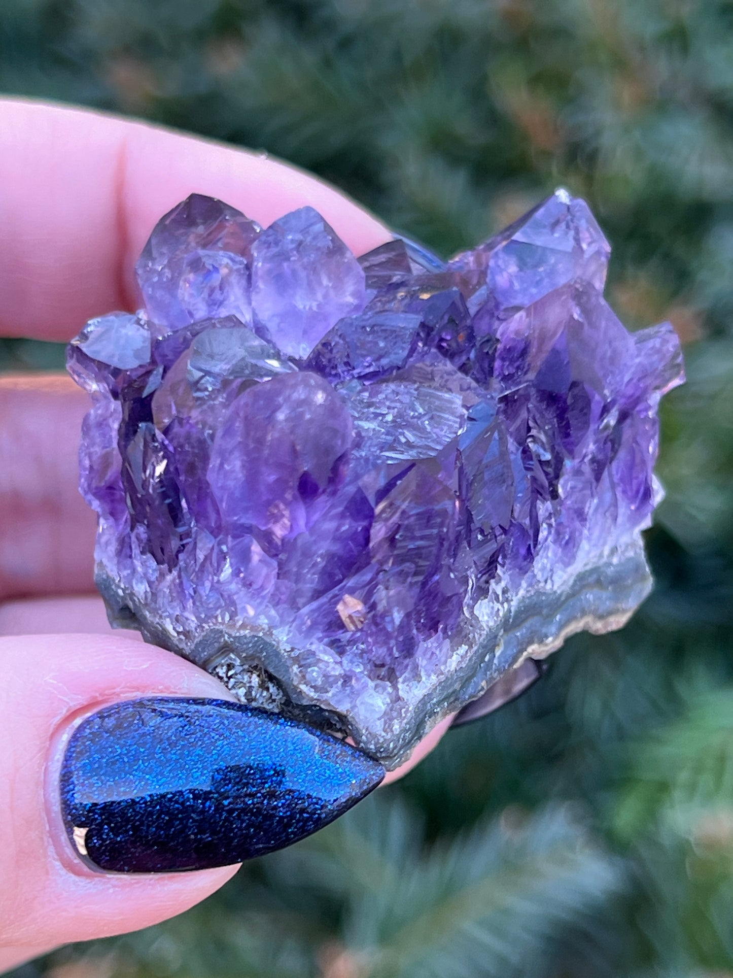 Raw Amethyst Cluster || Intuitively Selected Crystal image 0