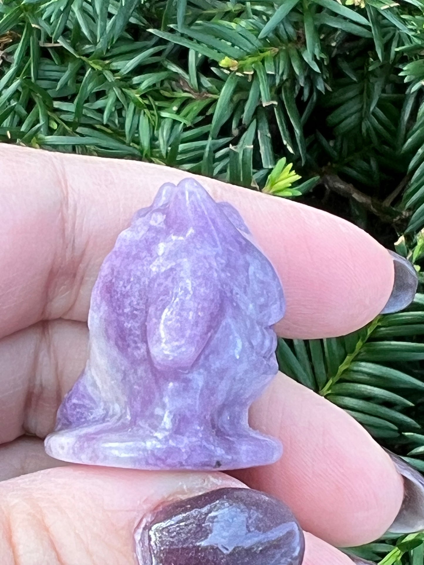 Lepidolite Gengar || Intuitively Selected Pokemon Carving