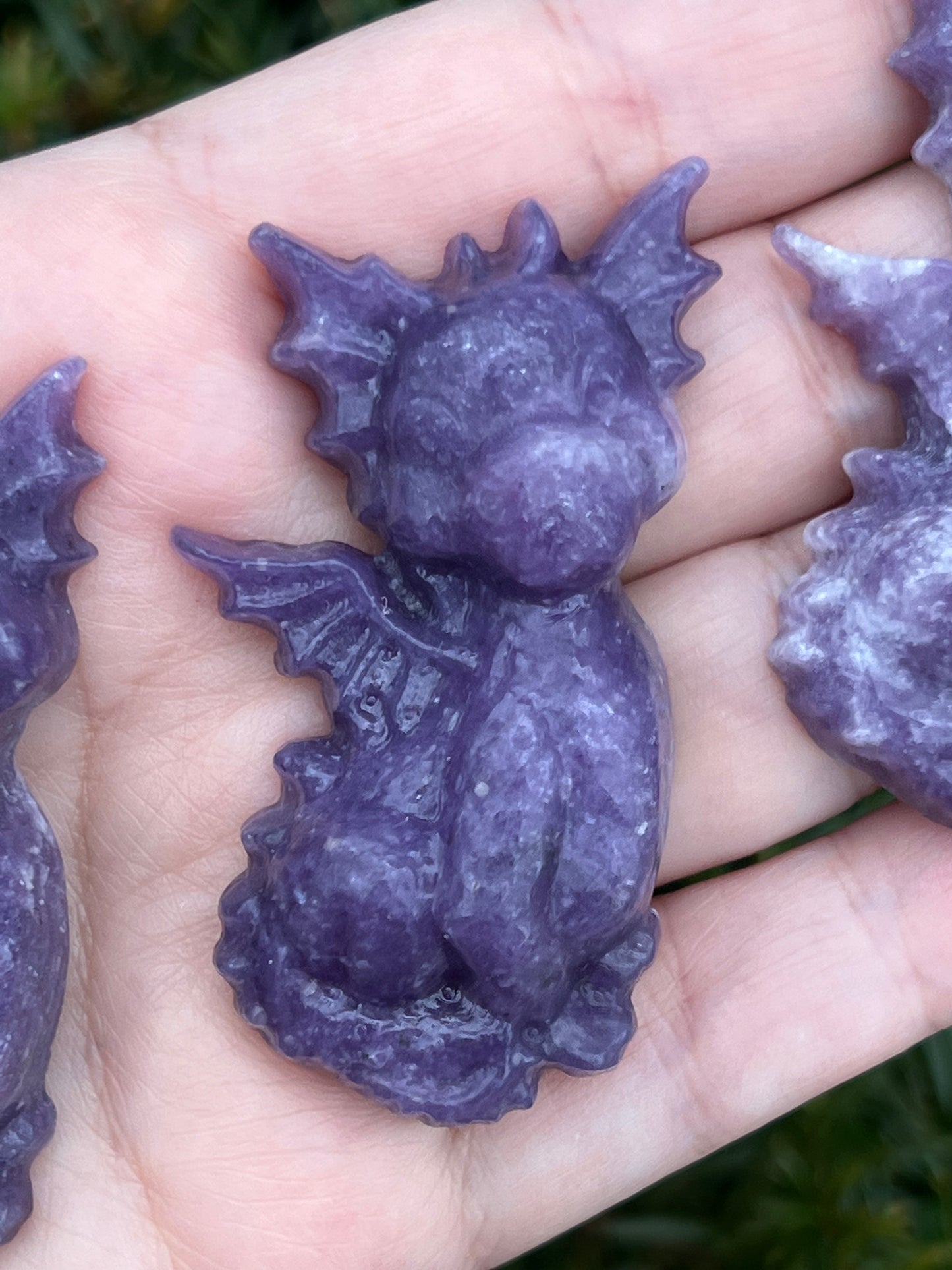 Lepidolite Baby Dragons || Intuitively Chosen