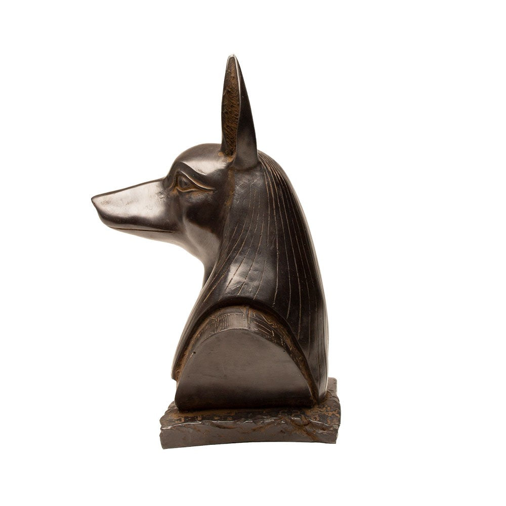 Anubis Bust Statue - Made in Egypt
