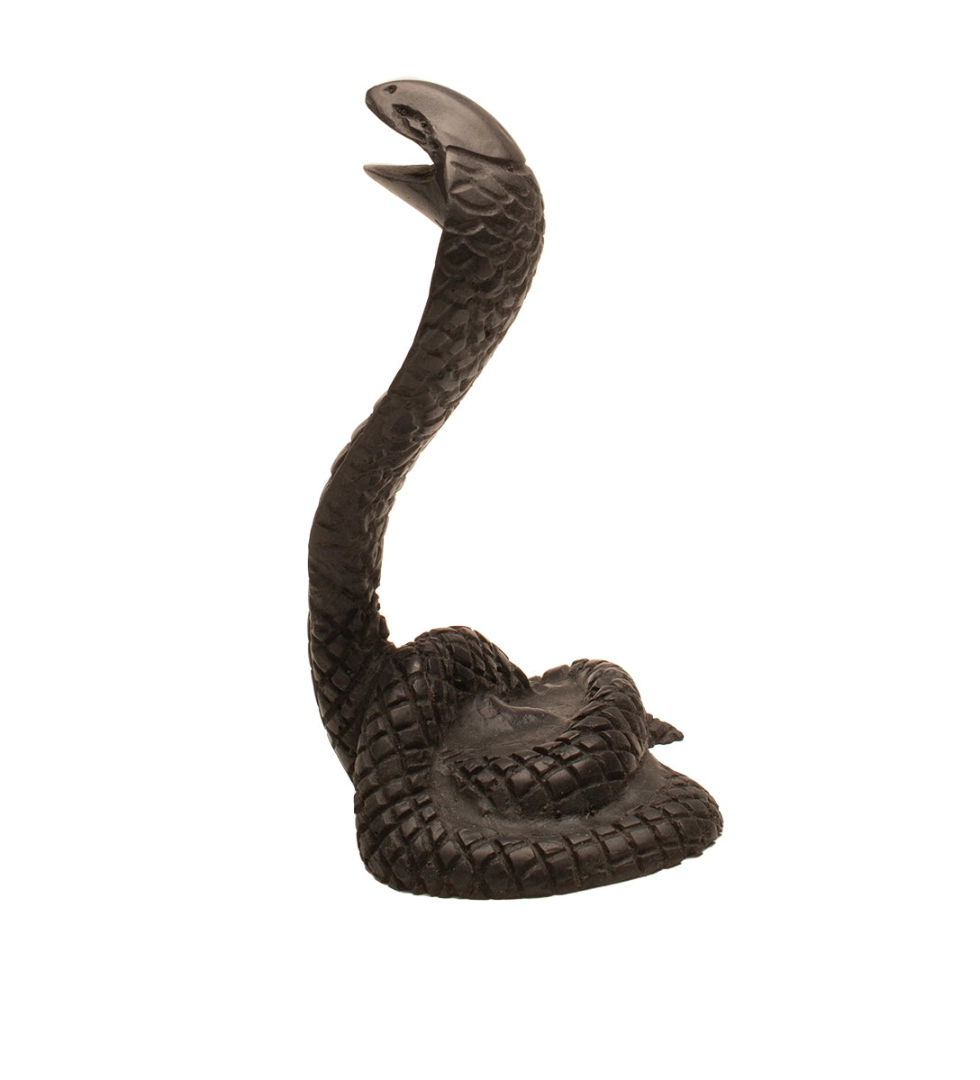 Black Cobra Statue - Uraeus or Wadjet - Made in Egypt
