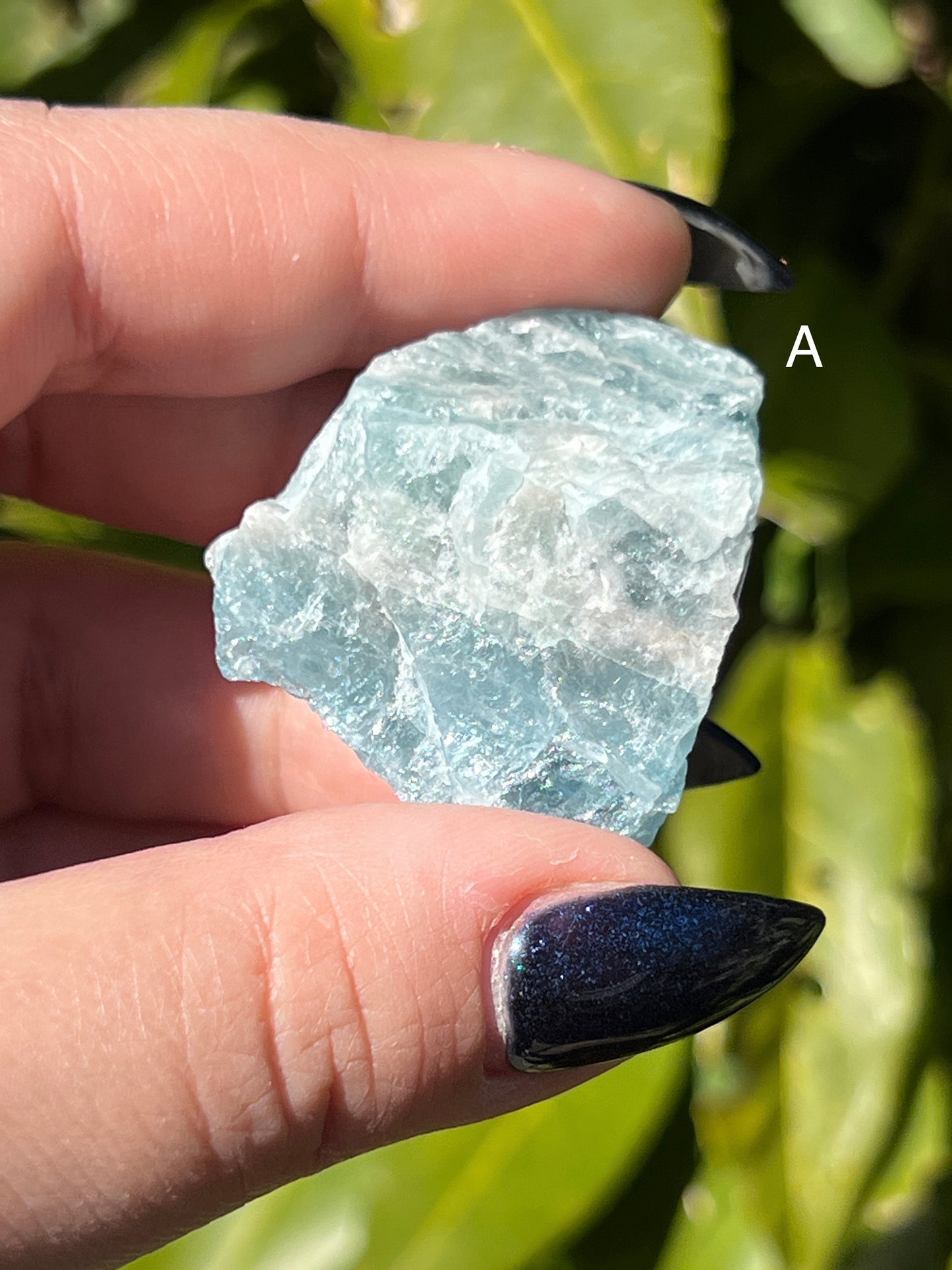 Raw Aquamarine Tumbles || Choose Your Own Crystal! image 1