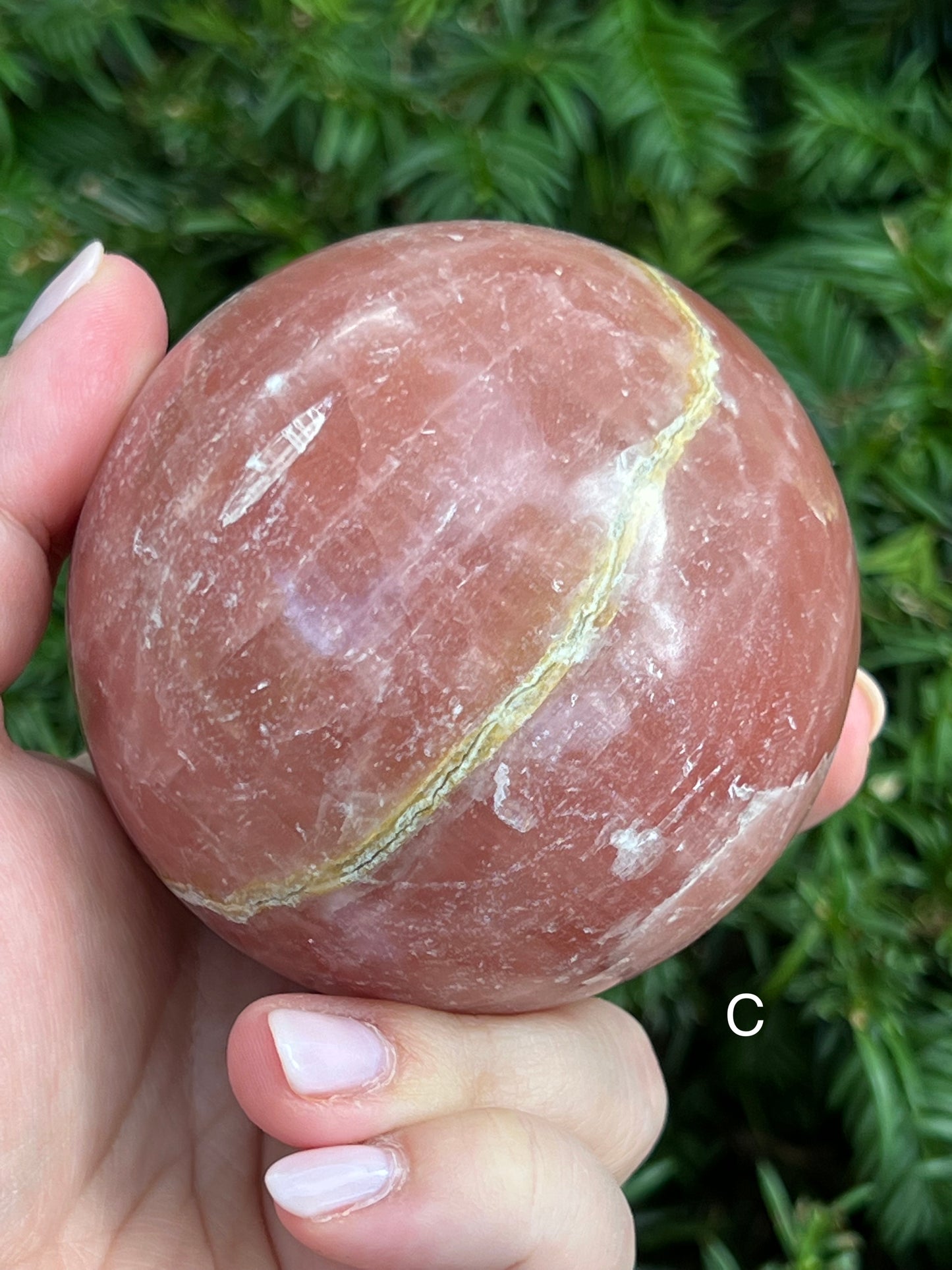 Rose Calcite Spheres || Choose Your Own Crystal!