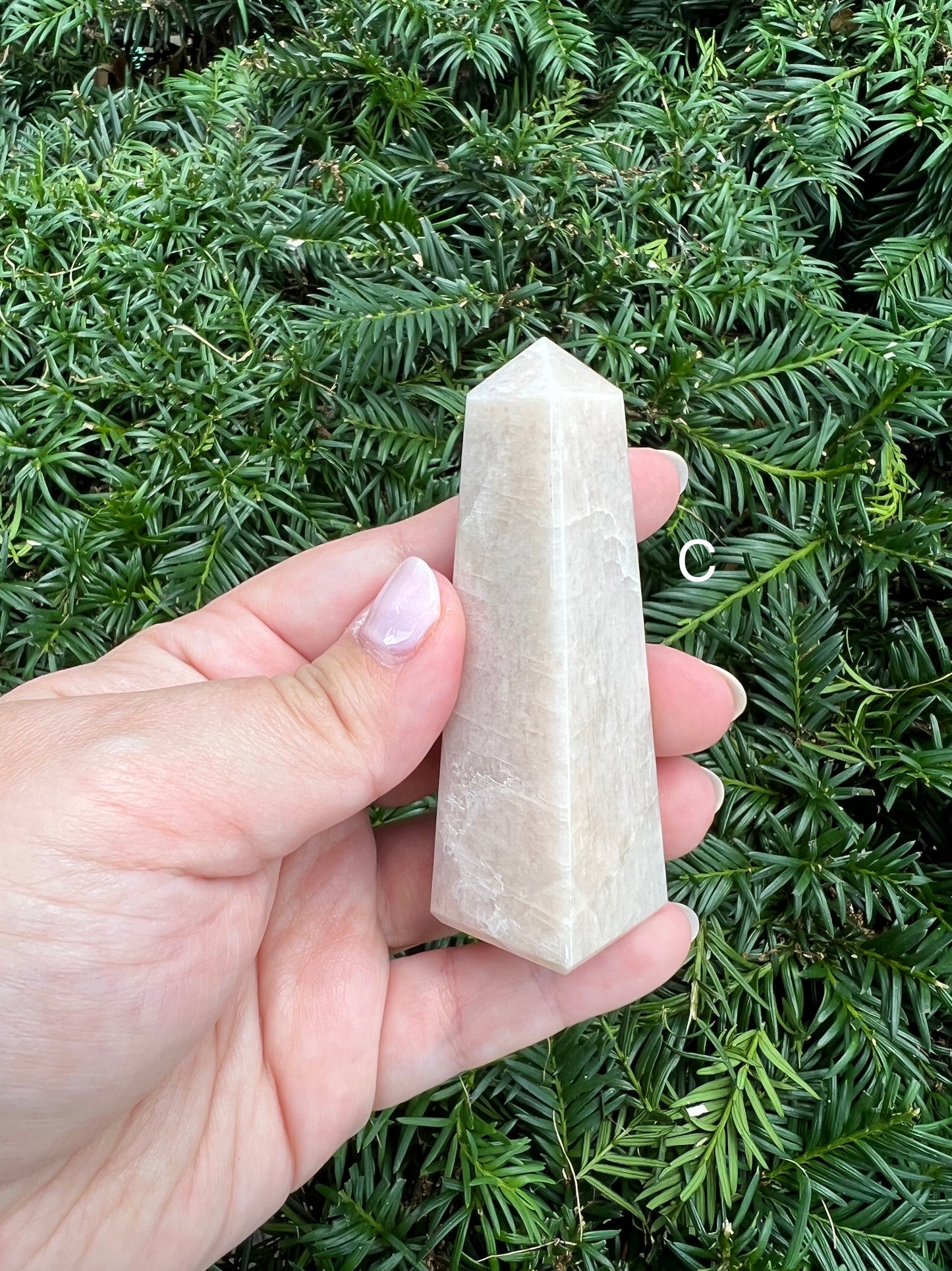 Peach Moonstone Obelisks || Pick Your Own Crystal!