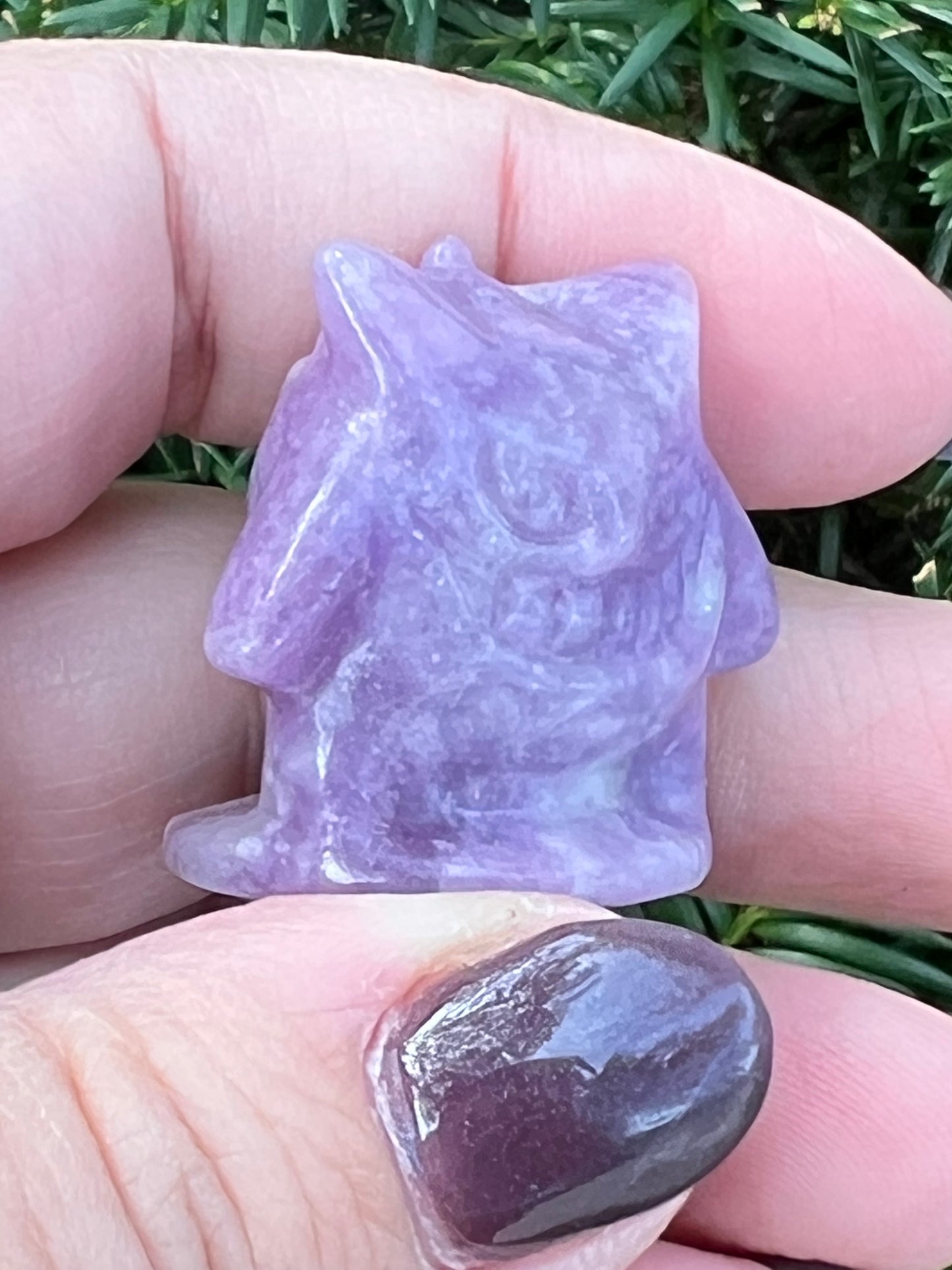 Lepidolite Gengar || Intuitively Selected Pokemon Carving