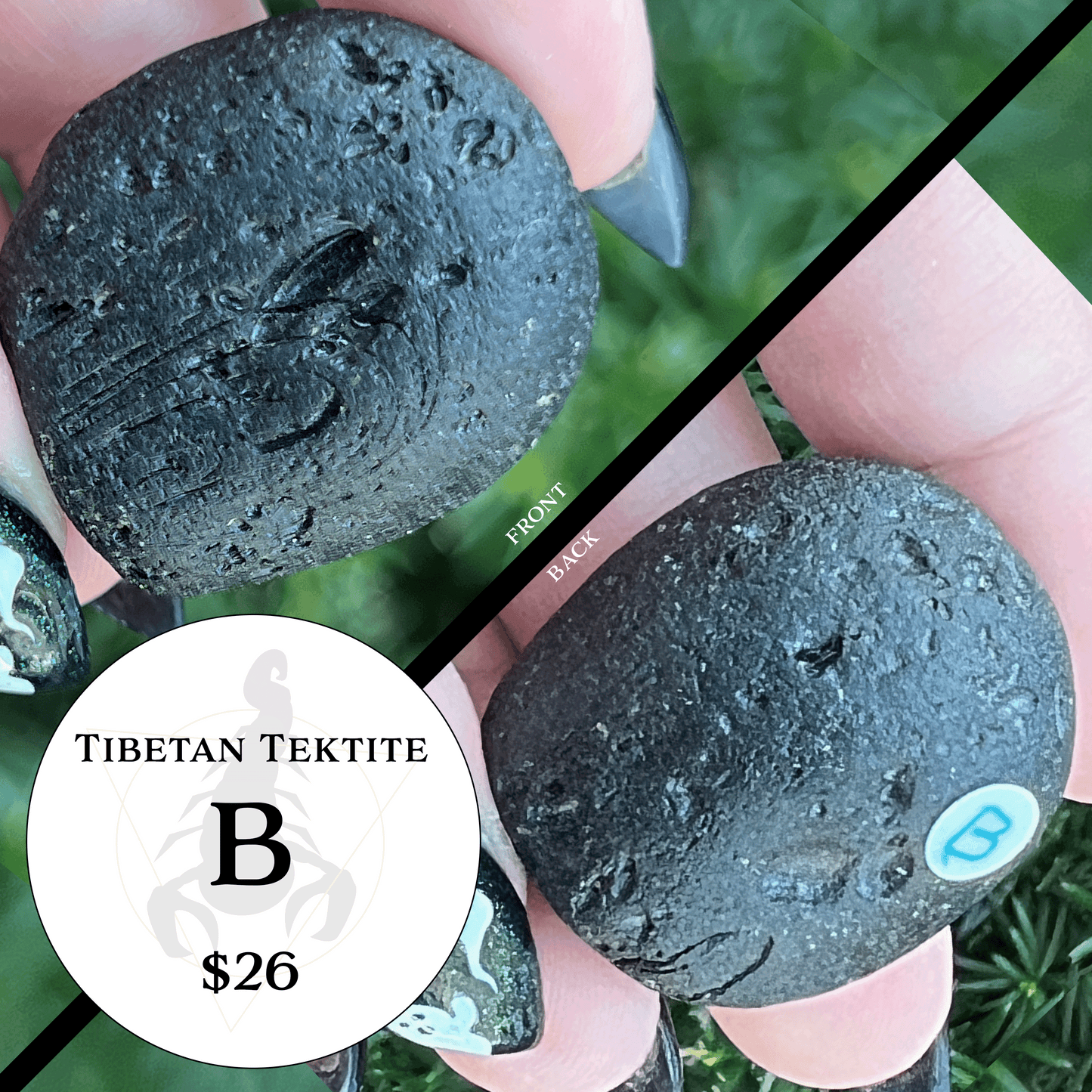 Tibetan Tektite || Choose Your Own Crystal! image 2