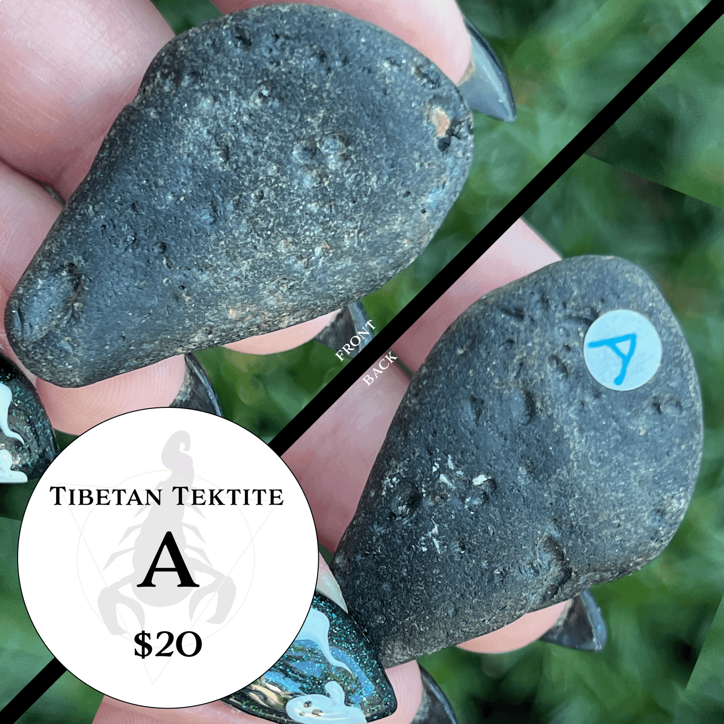 Tibetan Tektite || Choose Your Own Crystal! image 1