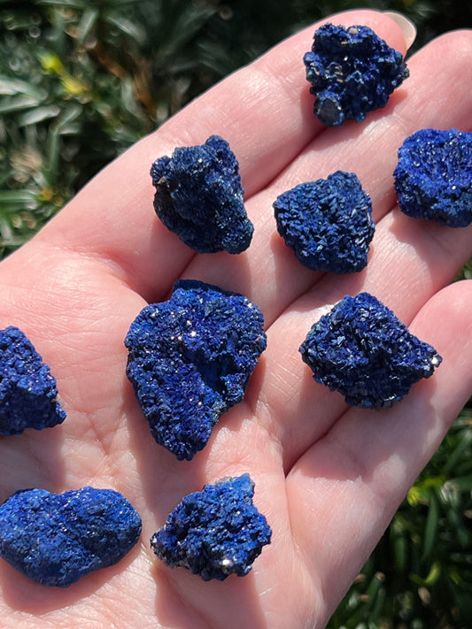 Raw Azurite Crystals || Choose Your Own Crystal! image 0