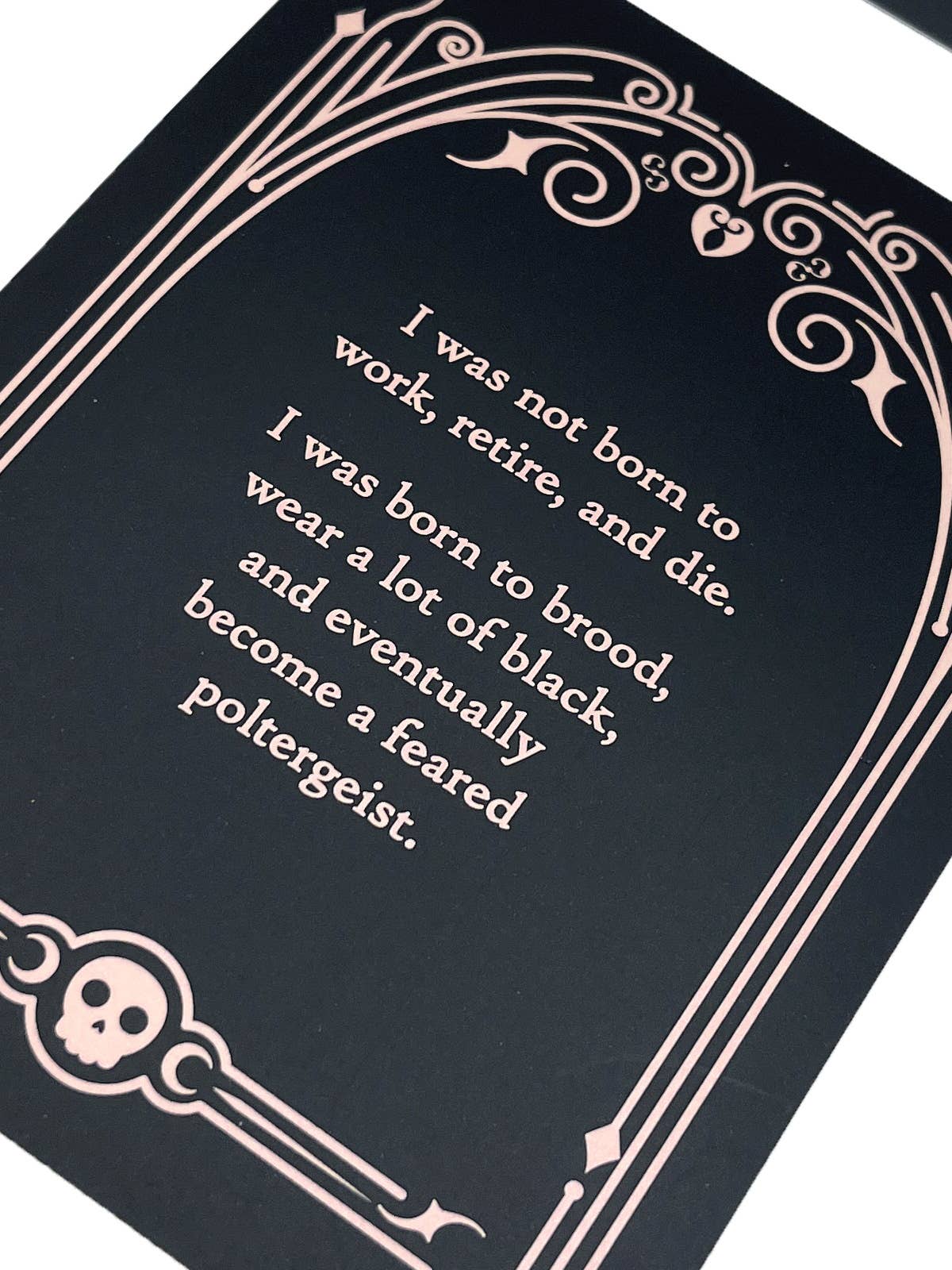 Sinister Affirmations: Mantras for Formidable Women Affirmation Cards