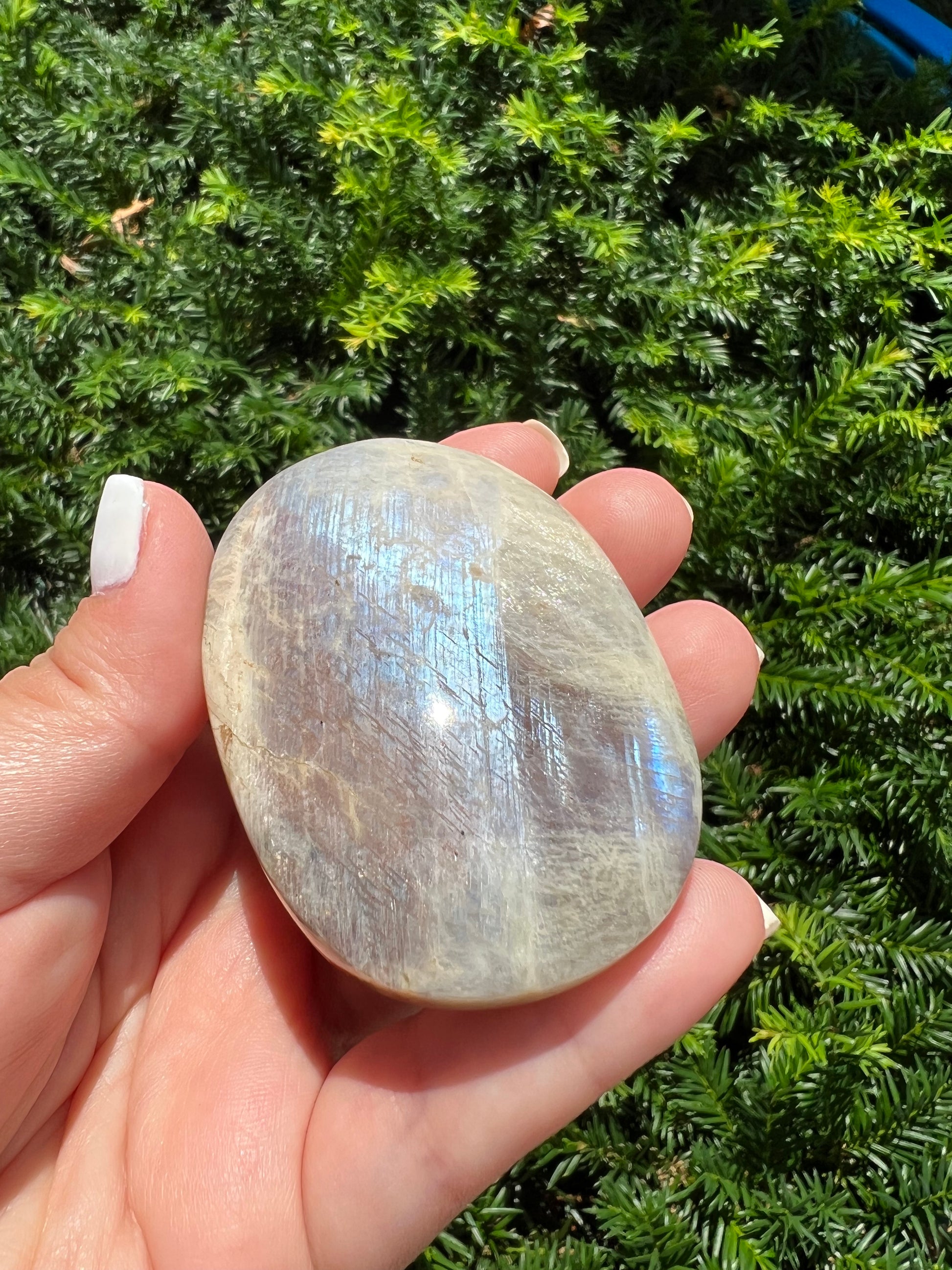 Sunstone Moonstone Palm Stones image 6