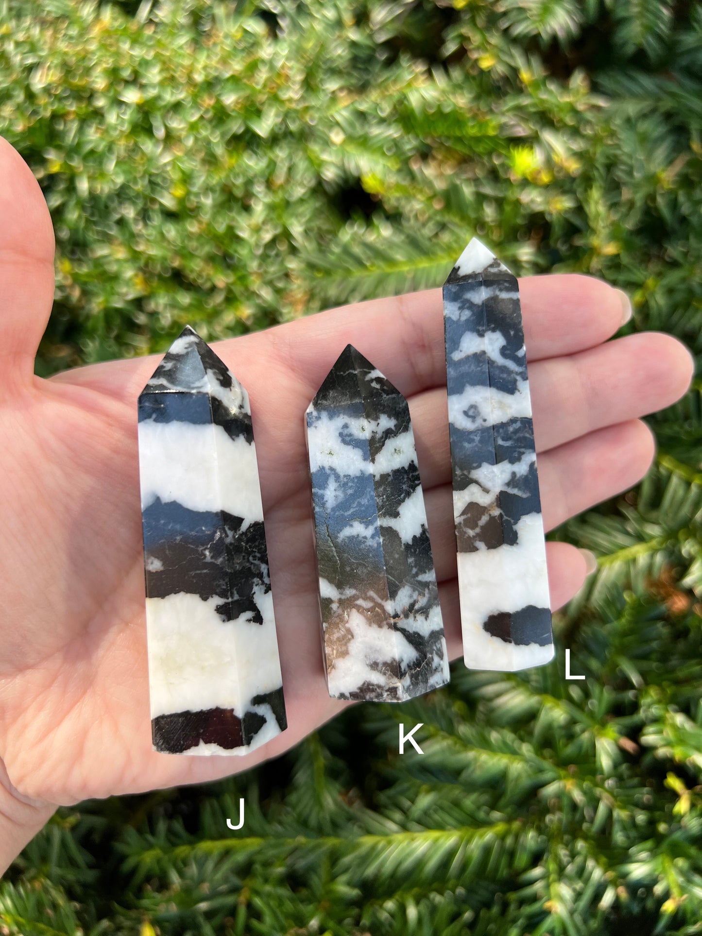 Zebra Stone Towers || Choose Your Own Crystal!