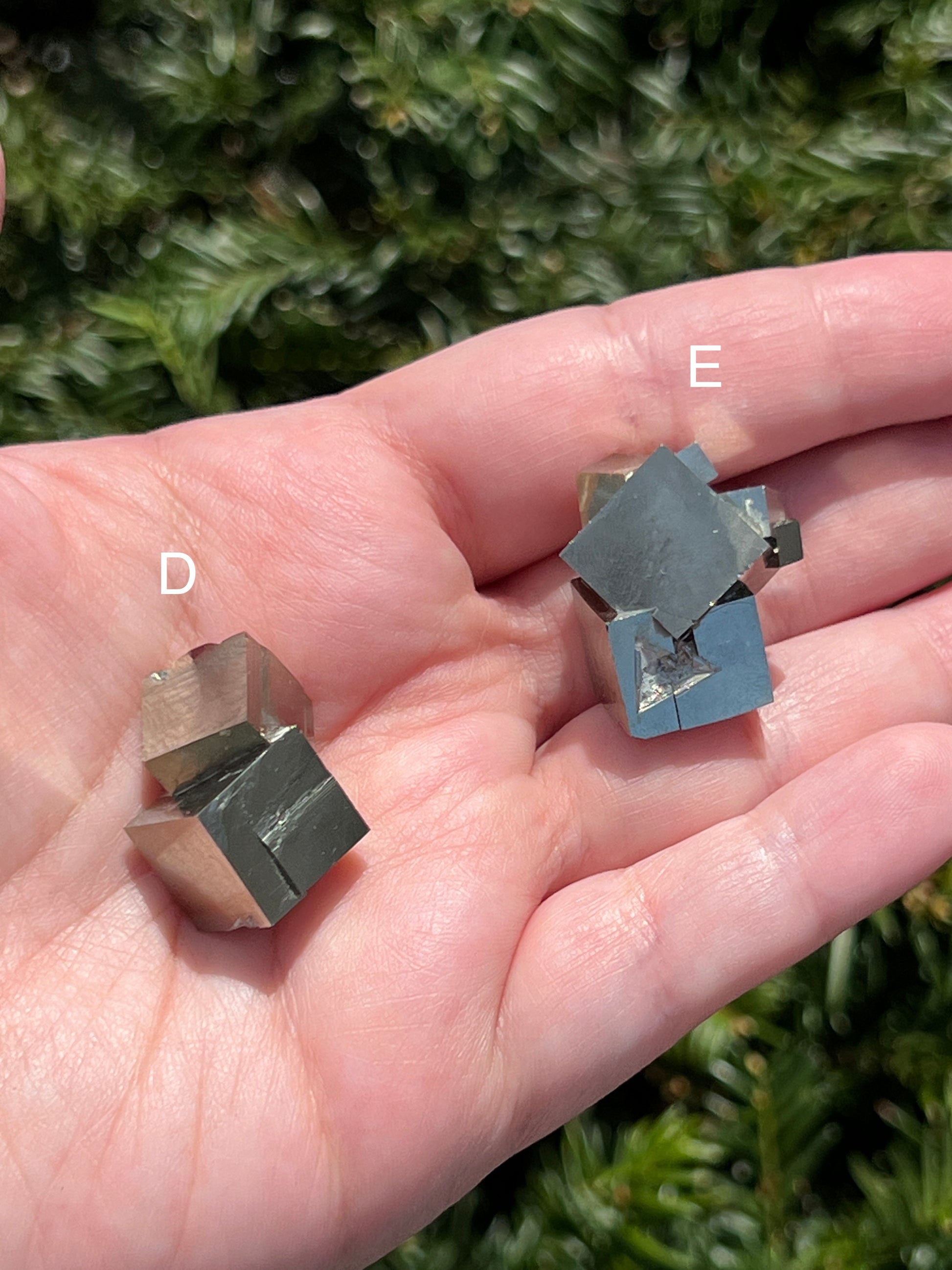 Pyrite Cube Clusters || Intergrowth Pyrite || Choose Your Own Crystal! image 3