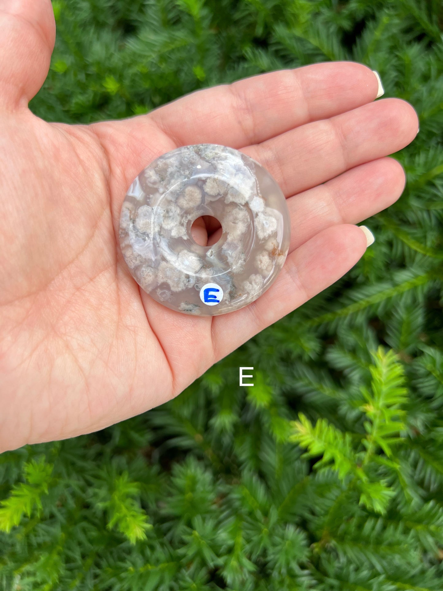 Flower Agate Donuts || Choose Your Own Crystal! image 6