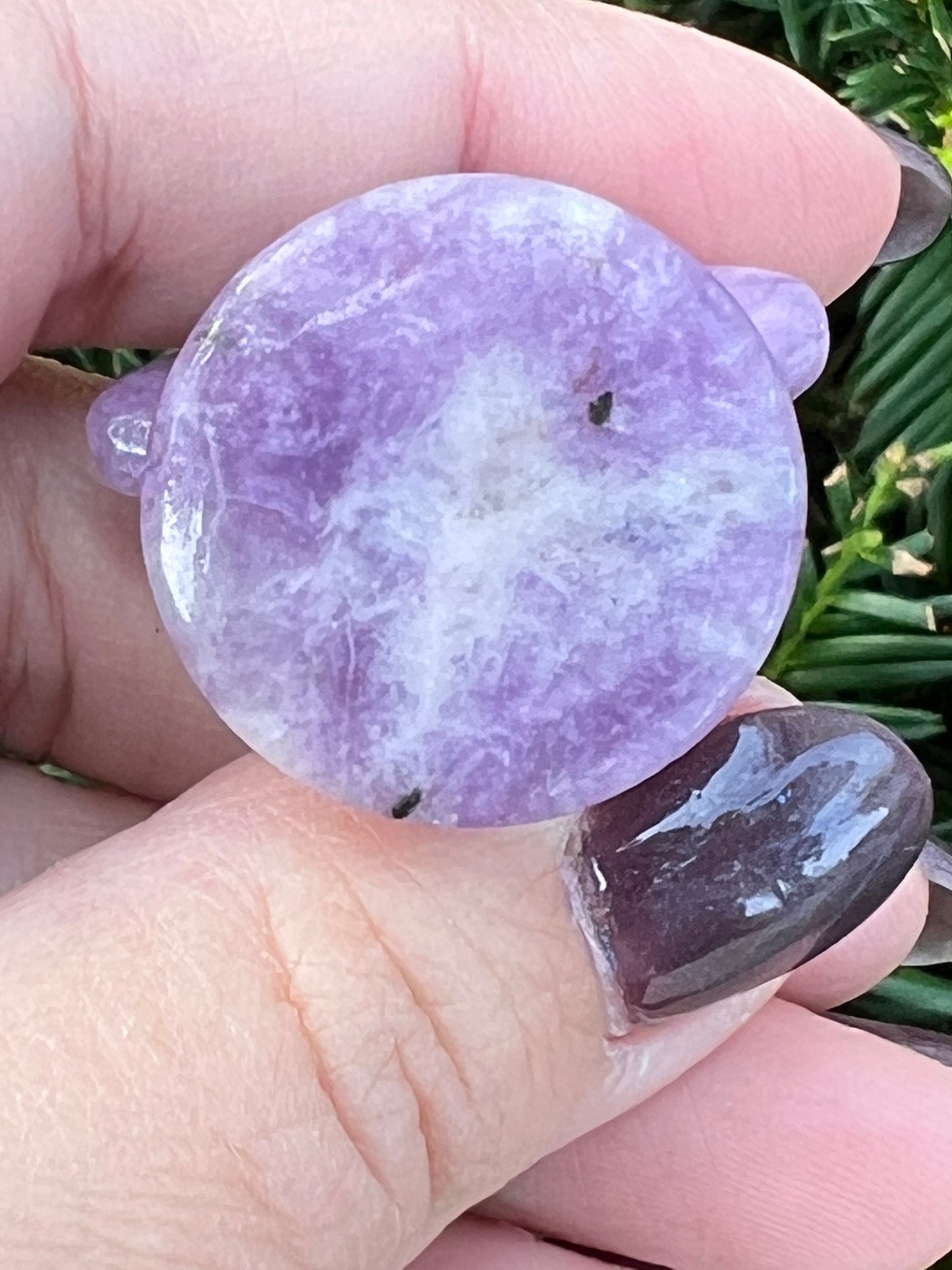 Lepidolite Gengar || Intuitively Selected Pokemon Carving