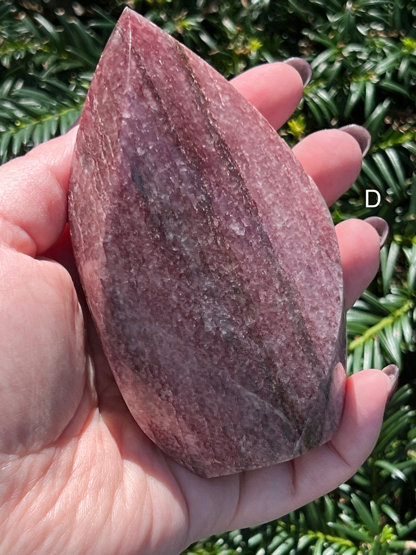 Strawberry Quartz Flames || Choose Your Own Crystal!