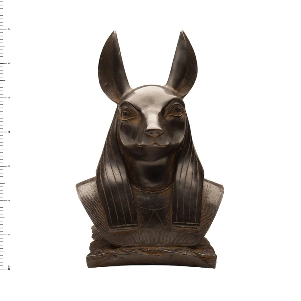 Anubis Bust Statue - Made in Egypt
