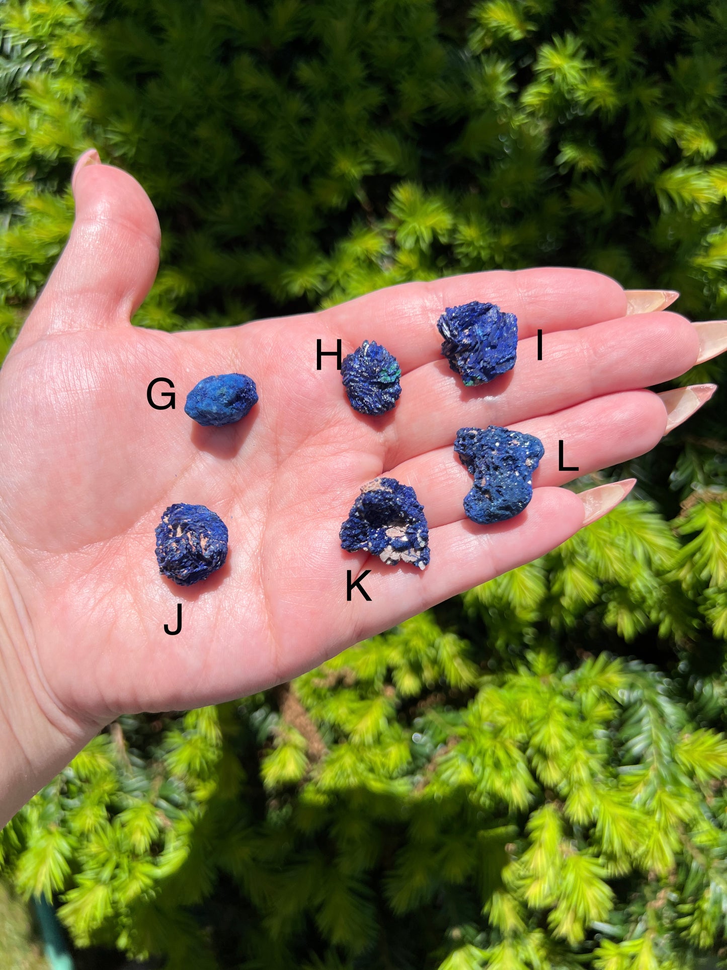 Raw Azurite Crystals || Choose Your Own Crystal!