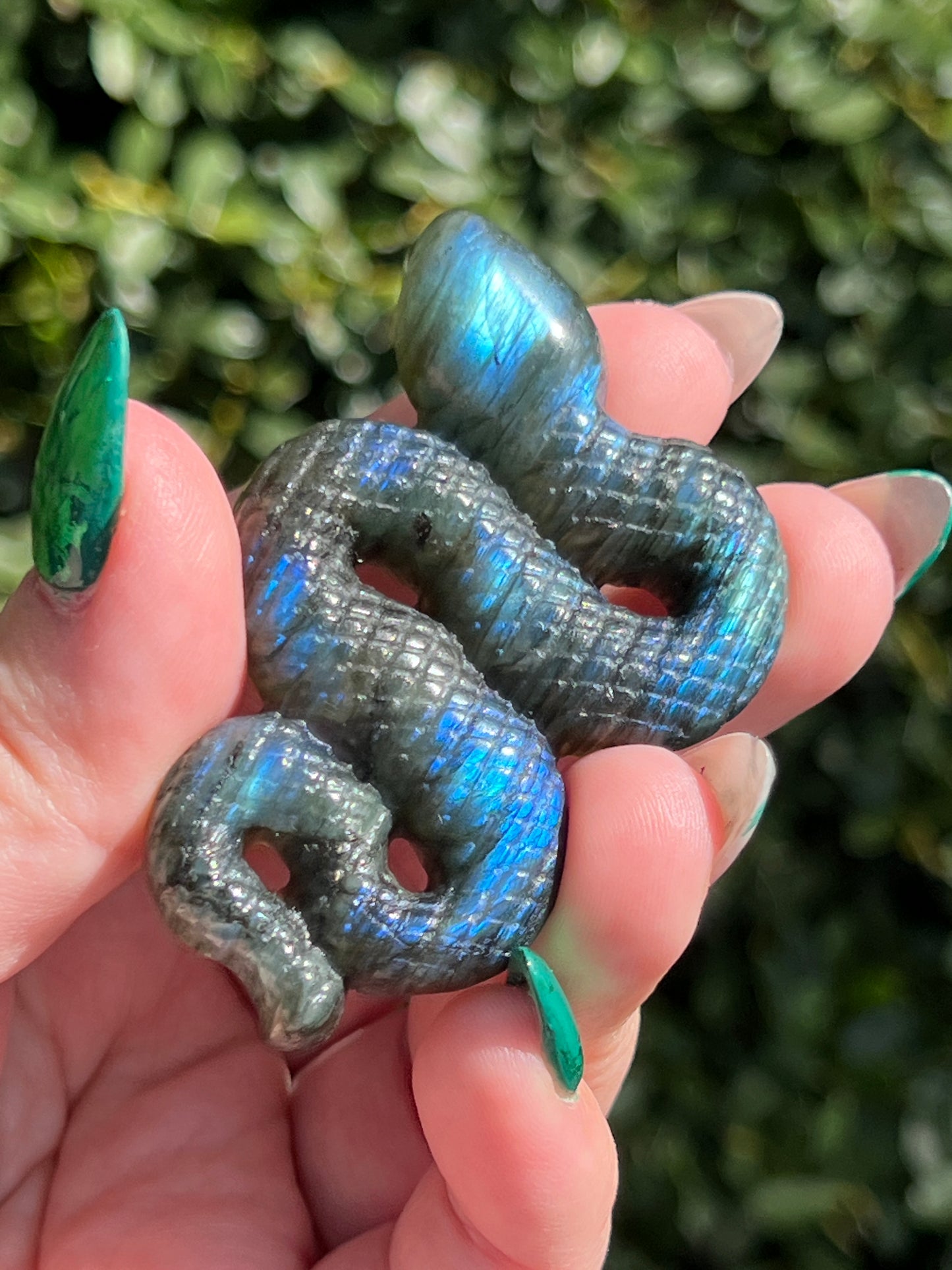 Labradorite Snake || Intuitively Selected Crystal