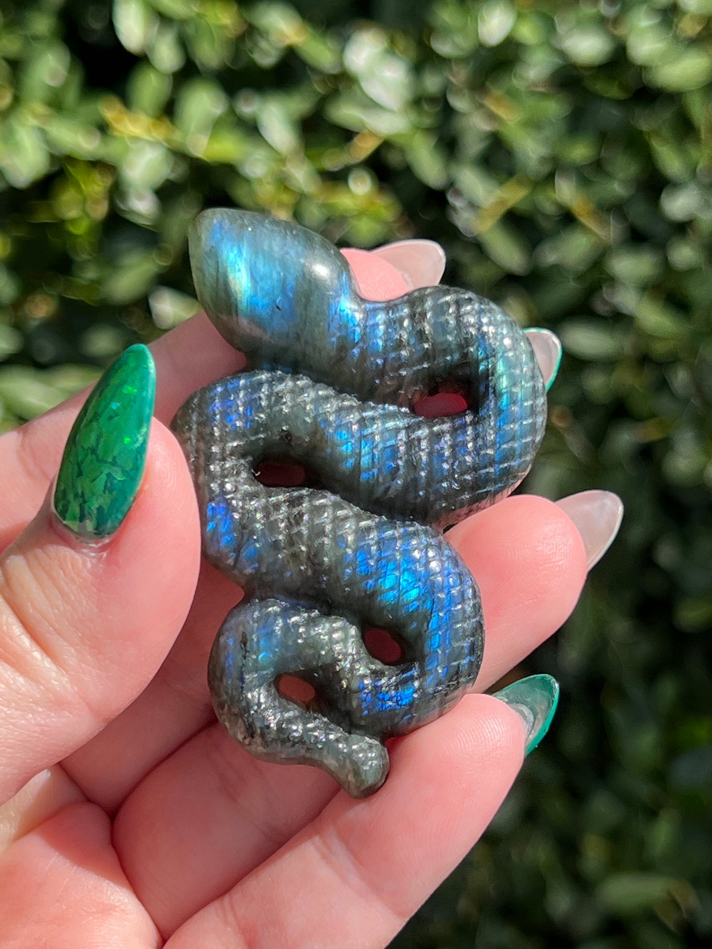 Labradorite Snake || Intuitively Selected Crystal