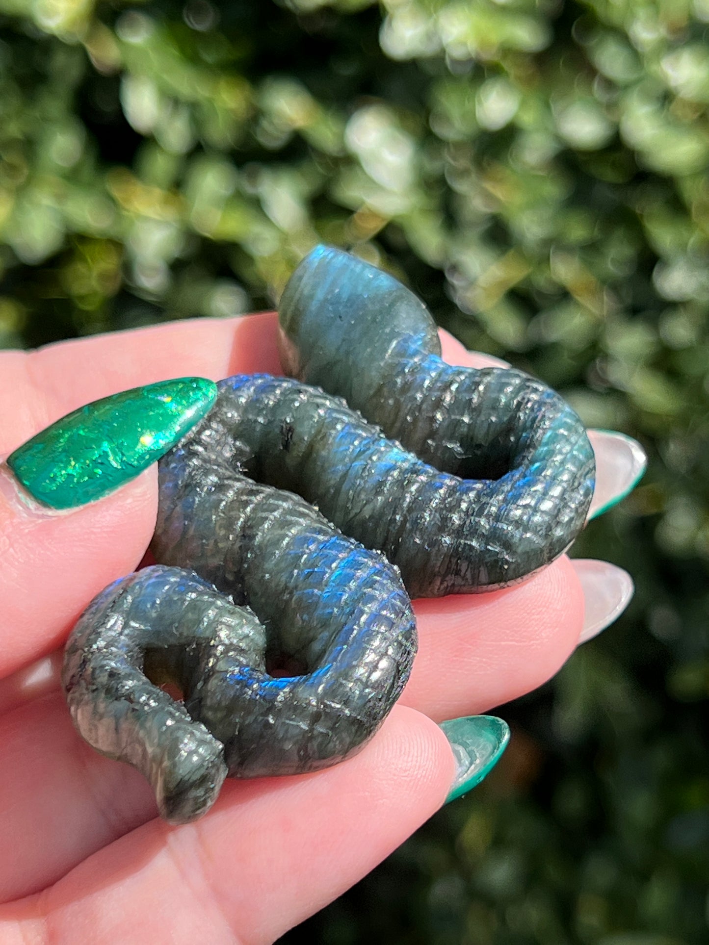 Labradorite Snake || Intuitively Selected Crystal